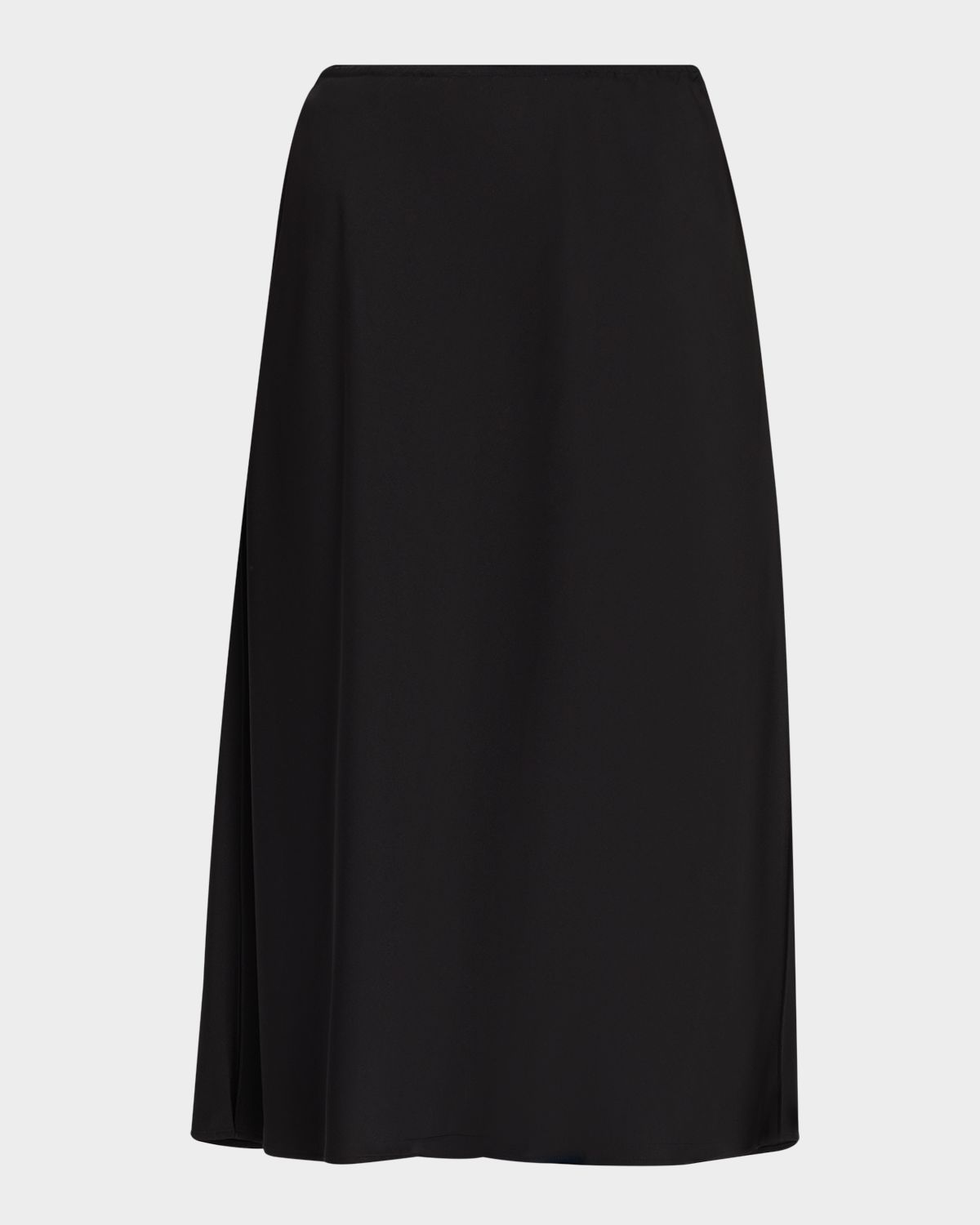Lisa Yang Flared Silk Midi Skirt