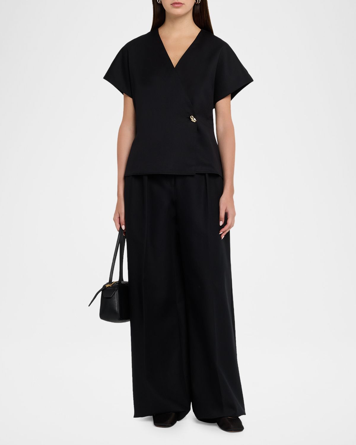 Akyn Studio Wool Wrap Top | Thumbnail 2 Akyn Studio Wool Wrap Top | Thumbnail 2