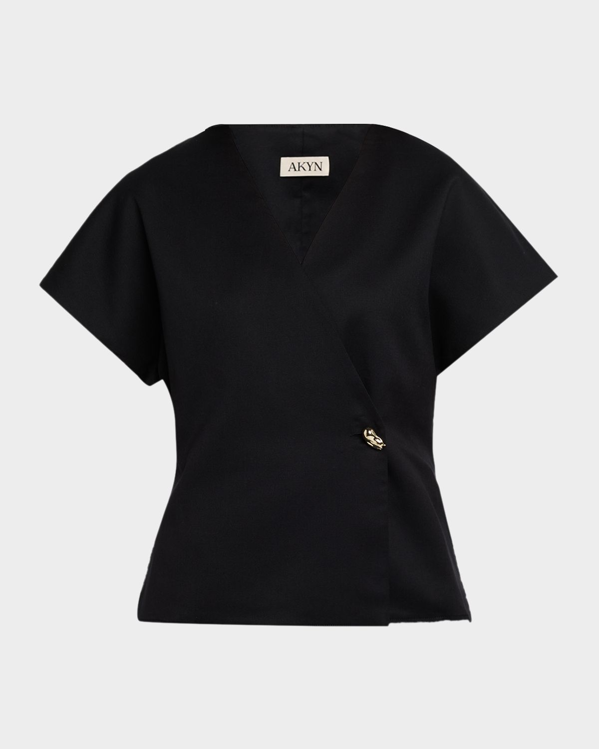 Akyn Studio Wool Wrap Top | Thumbnail 1 Akyn Studio Wool Wrap Top | Thumbnail 1