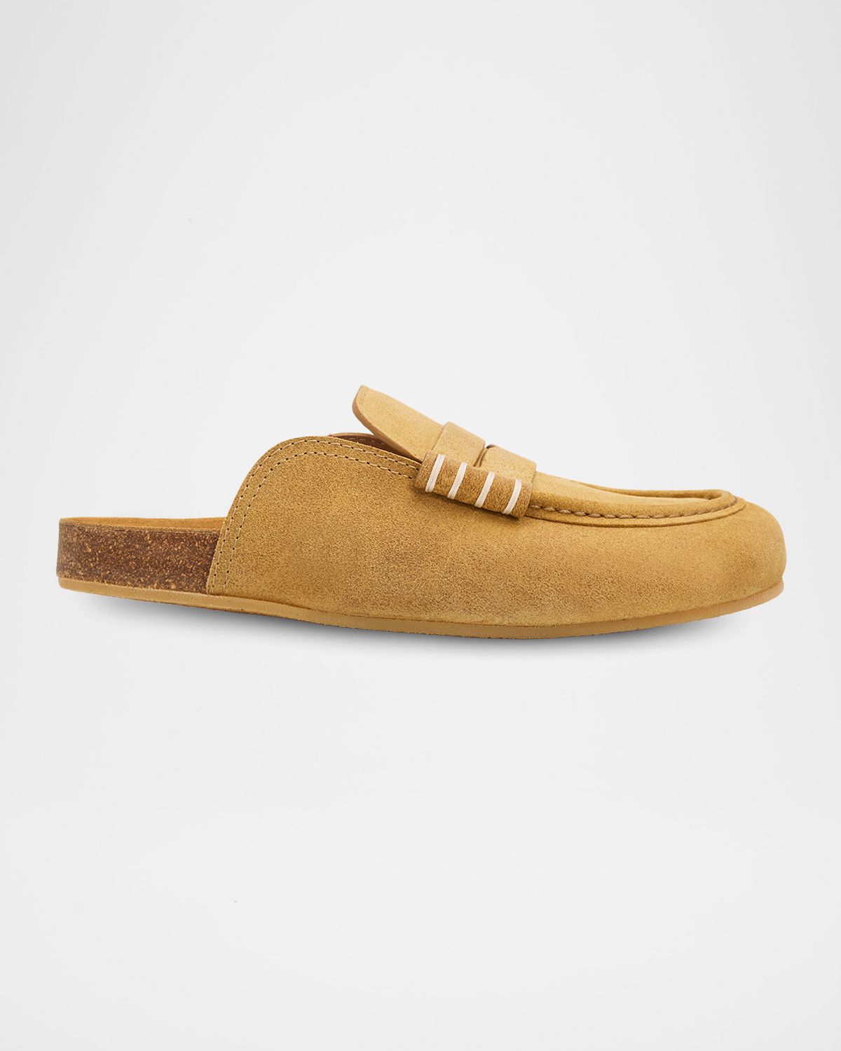 JW Anderson Suede Stitch Loafer Mules