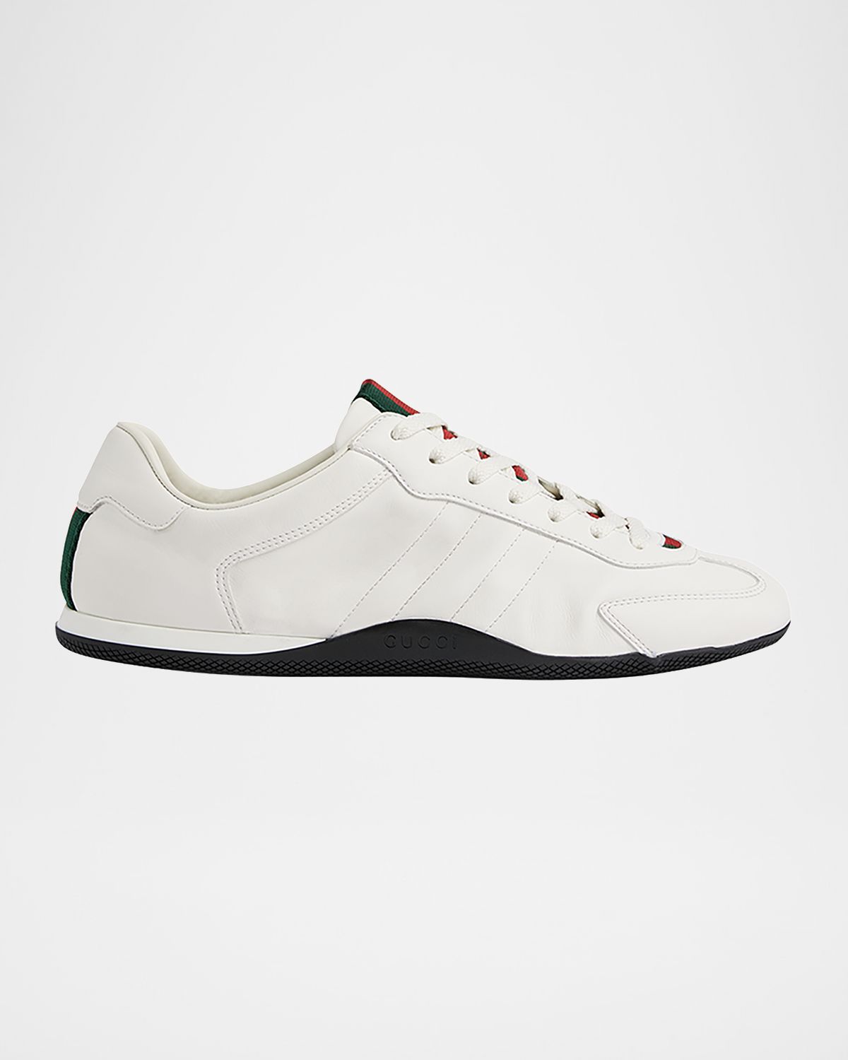 Gucci Men 's Shift Leather Low-Top Sneakers | Thumbnail 4 Gucci Men 's Shift Leather Low-Top Sneakers | Thumbnail 4
