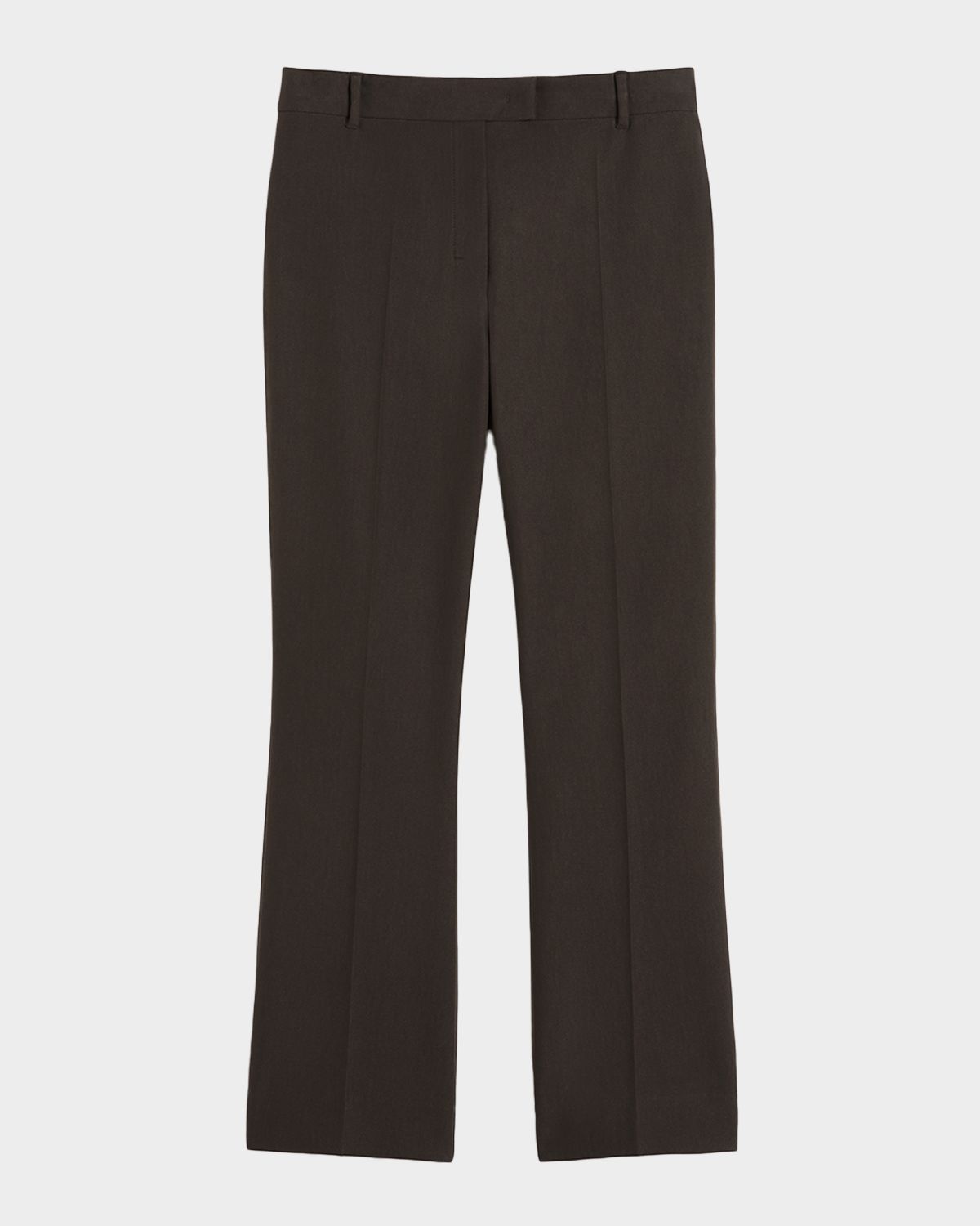 Max Mara Fatina Cotton Kickflare-Leg Ankle Pants
