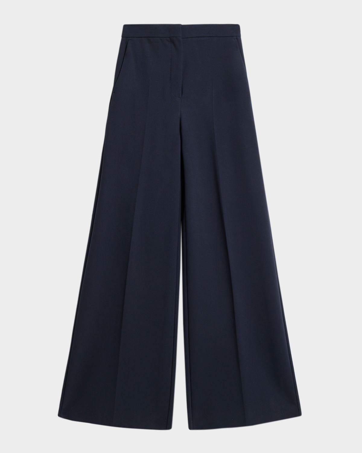 Max Mara Studio Taverna Wide-Leg Jersey Pants