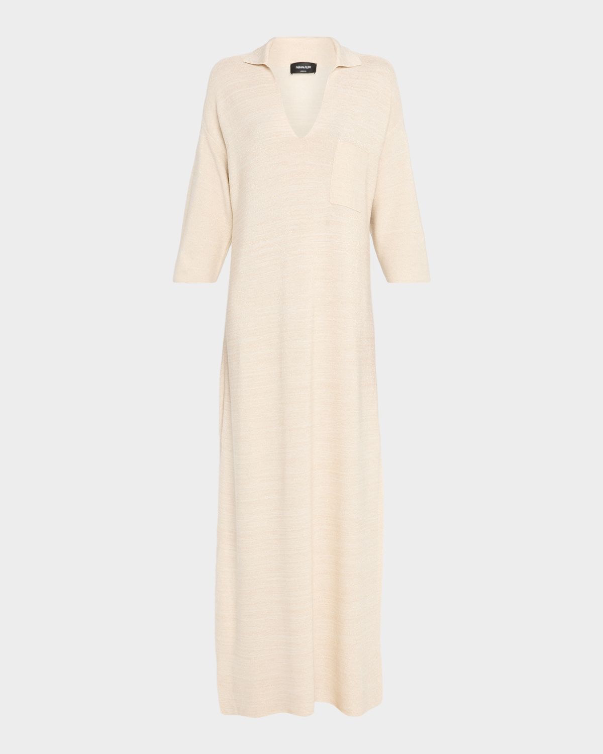 FABIANA FILIPPI Shimmer Knit Maxi Sweater Dress