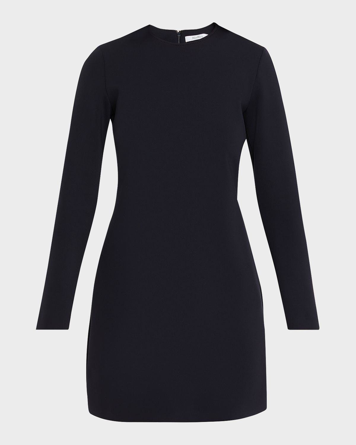 Max Mara Studio Pick Stitch Scuba Jersey Mini Dress