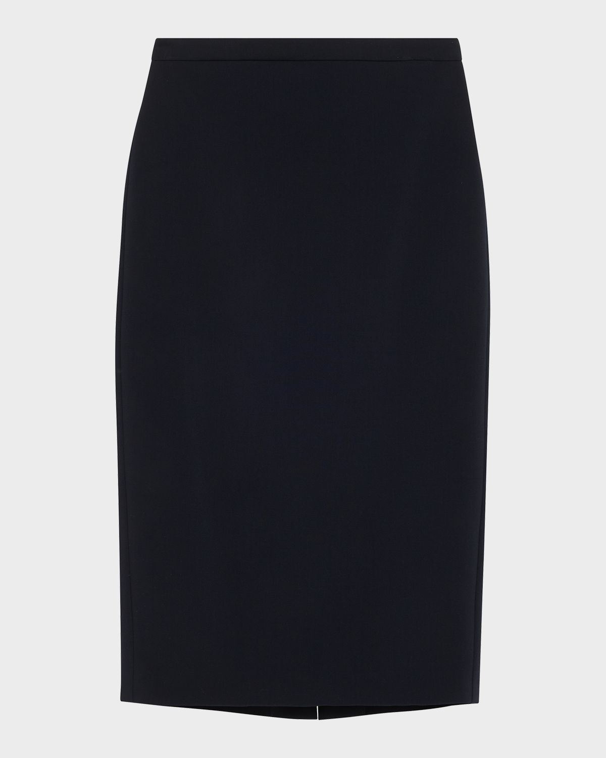 Max Mara Studio Stretch Wool Midi Pencil Skirt