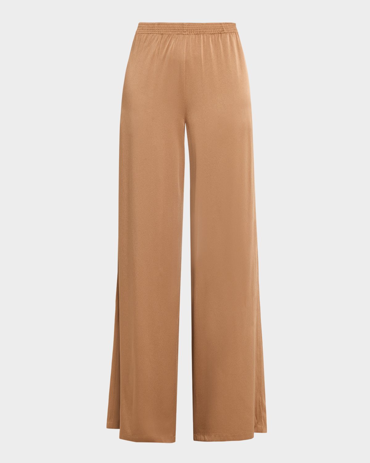 FABIANA FILIPPI Wide-Leg Envers Satin Trousers