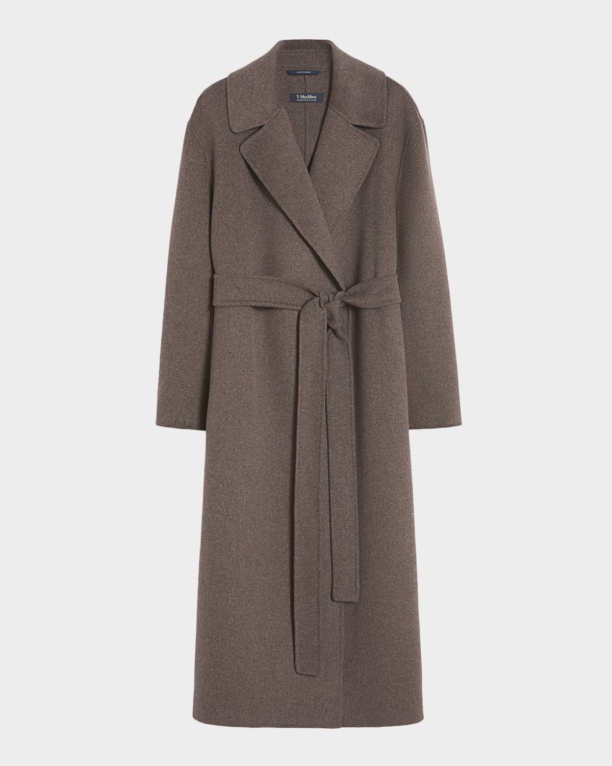 Max Mara Luna Wool Long Wrap Coat