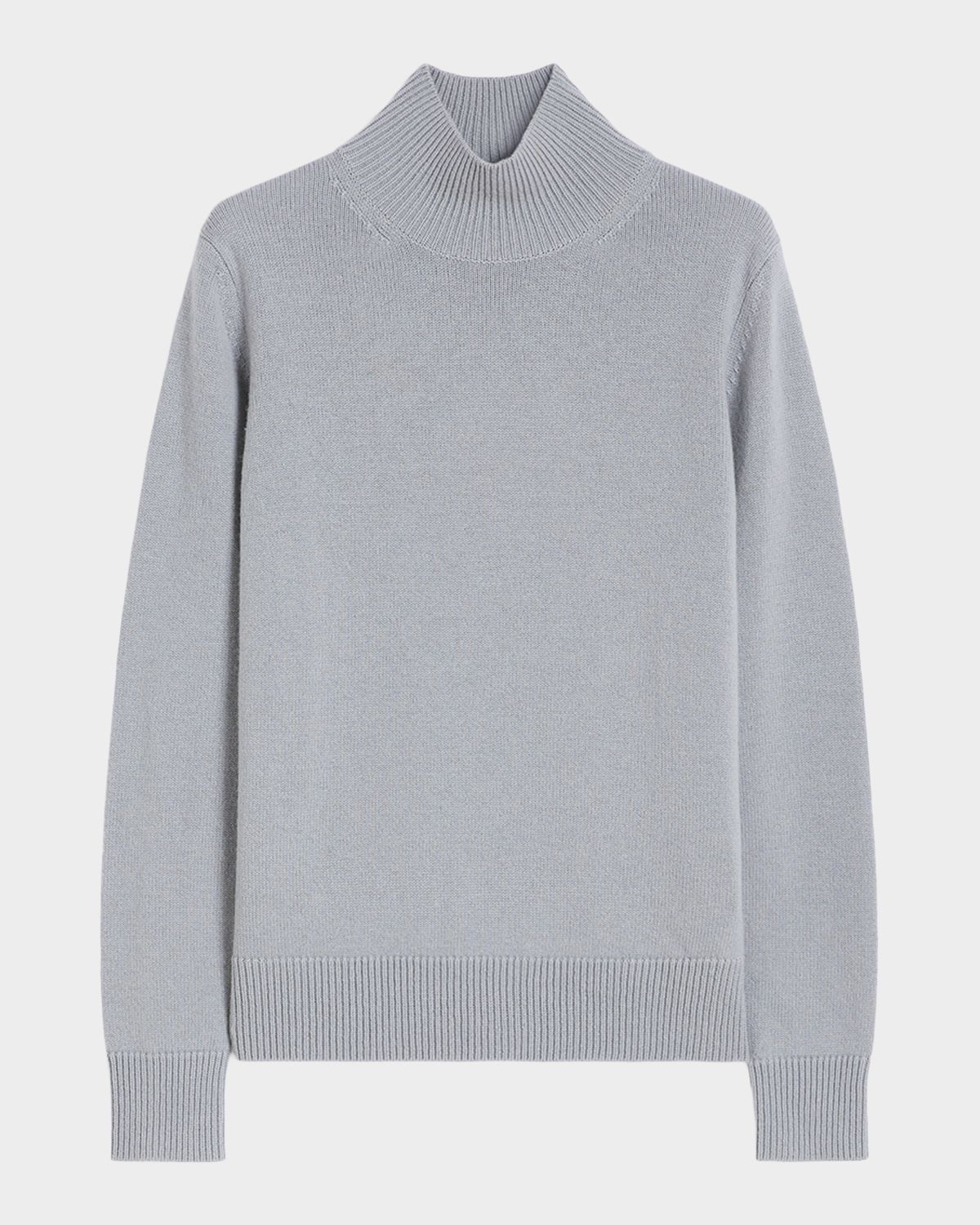 Max Mara Studio Fragola Wool-Cashmere Mock-Neck Sweater