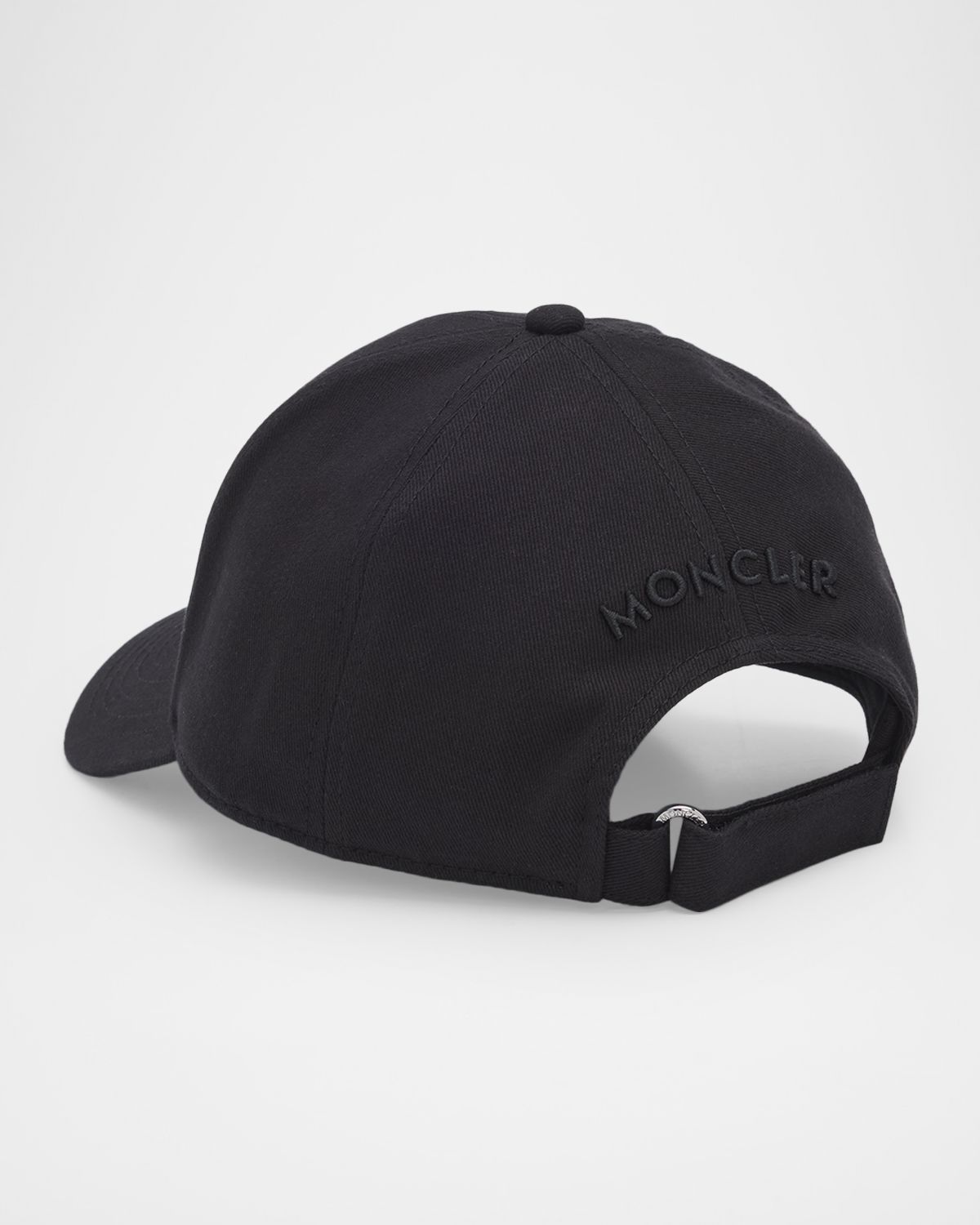 Moncler Men 's Logo Cotton Gabardine Baseball Cap