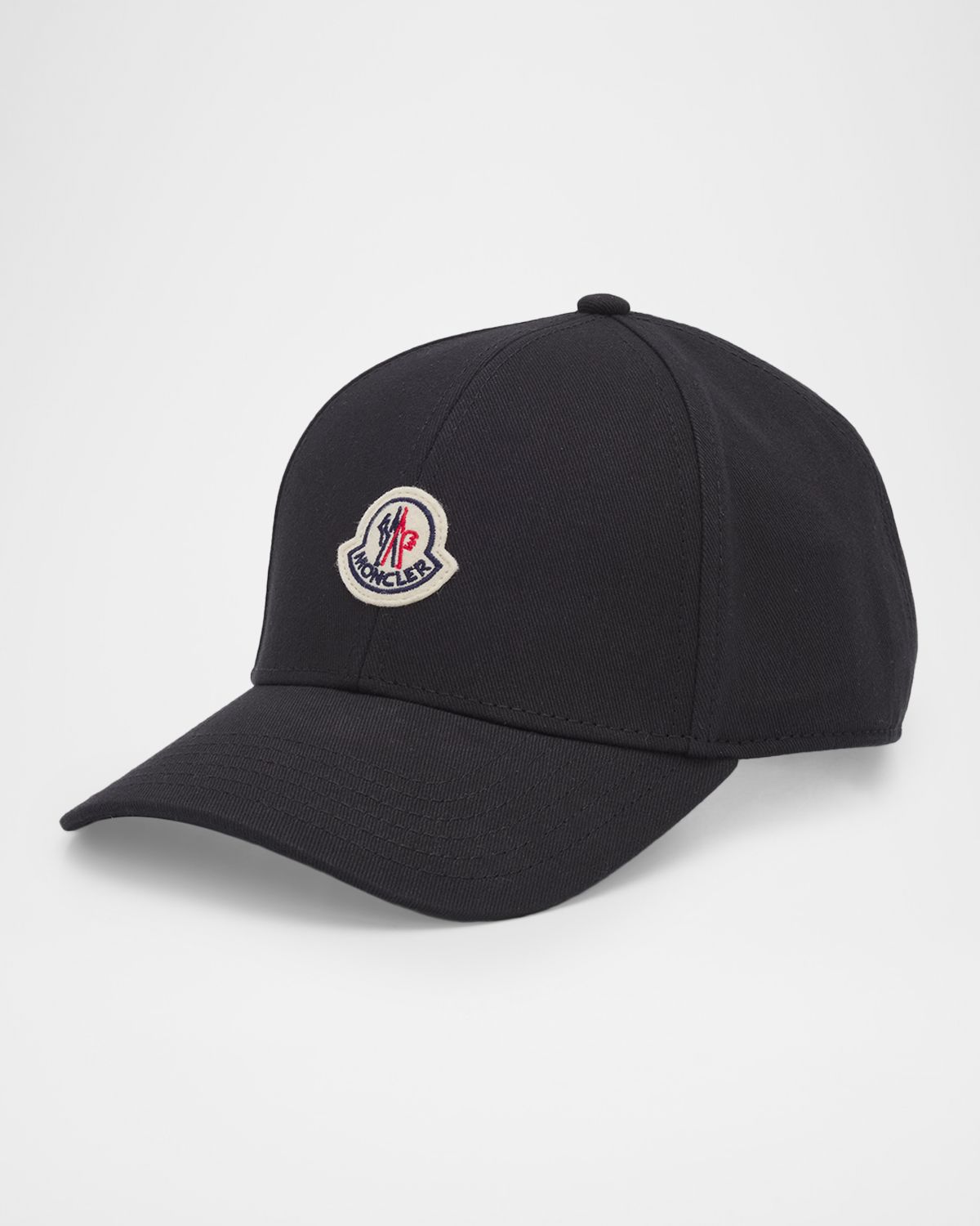 Moncler Men 's Logo Cotton Gabardine Baseball Cap