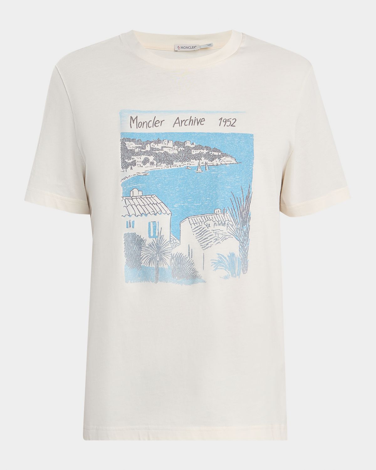 Moncler Men 's  Archive 1952 Cotton T-hirt | Thumbnail 6