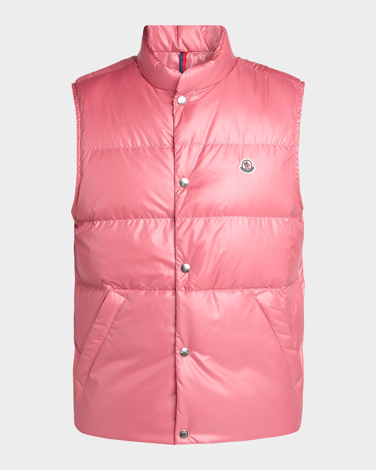 Moncler Men 's Restigo Snap-Front Quilted Vest