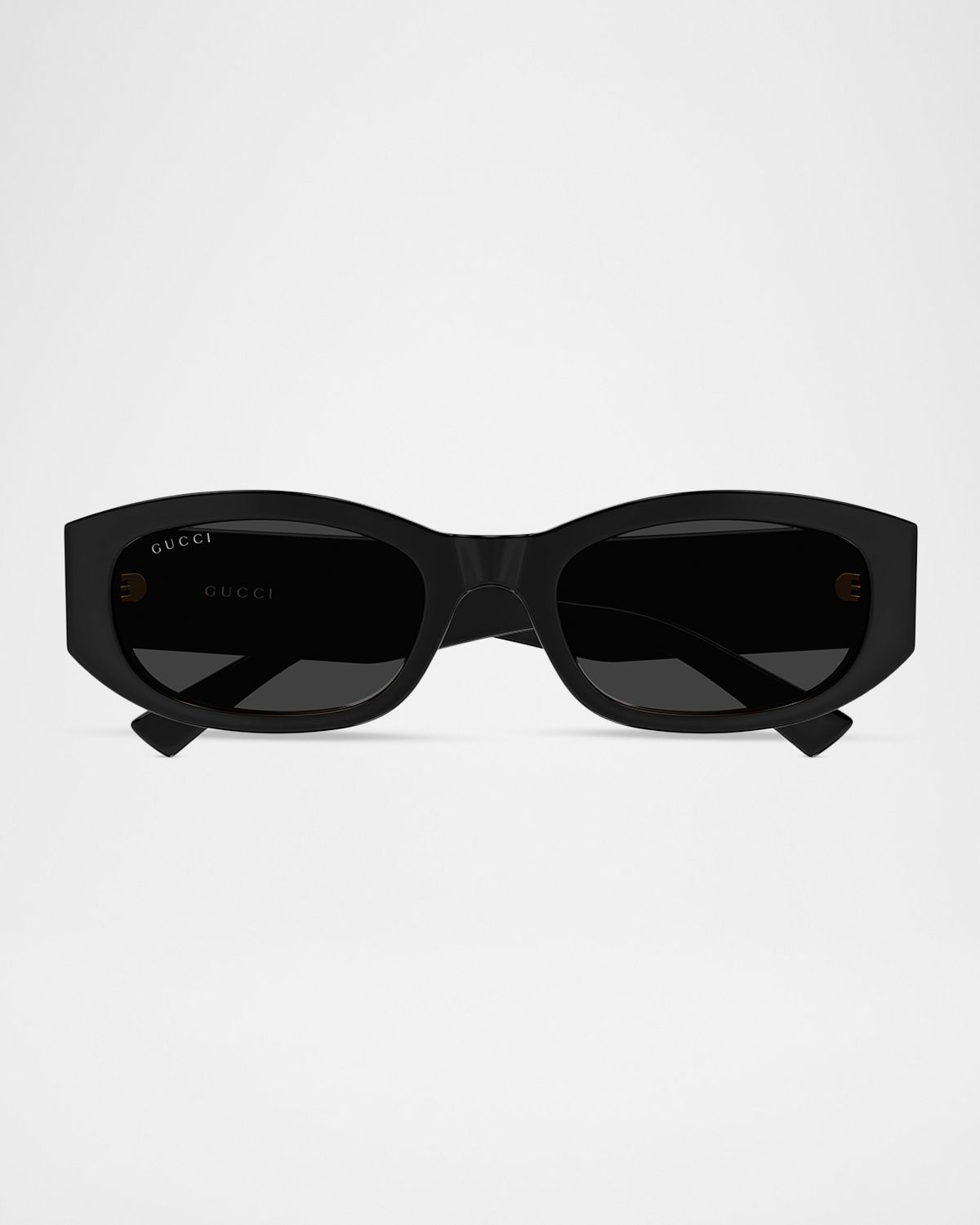 Gucci 55mm Acetate Oval Sunglasses