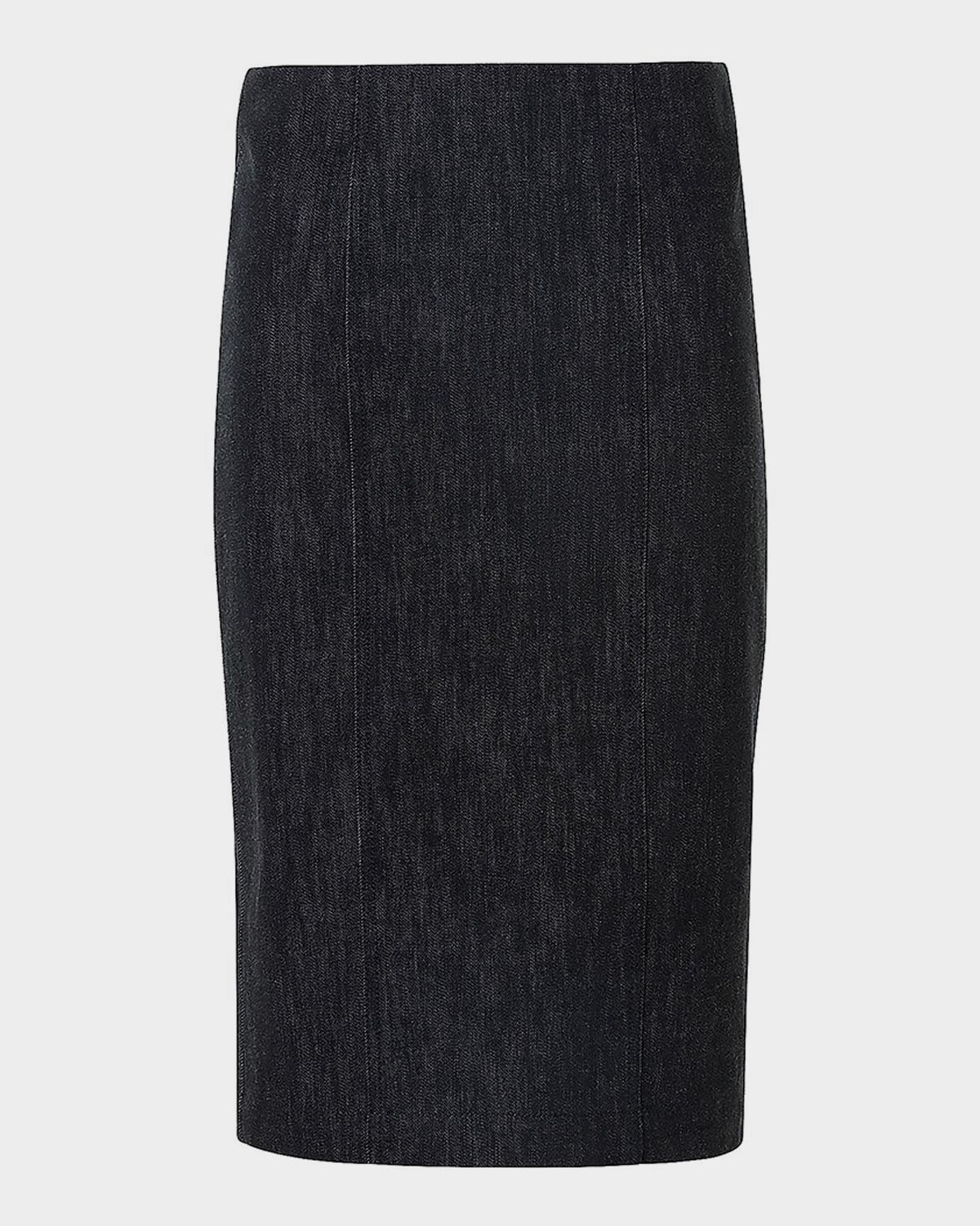 Akris Denim Midi Pencil Skirt