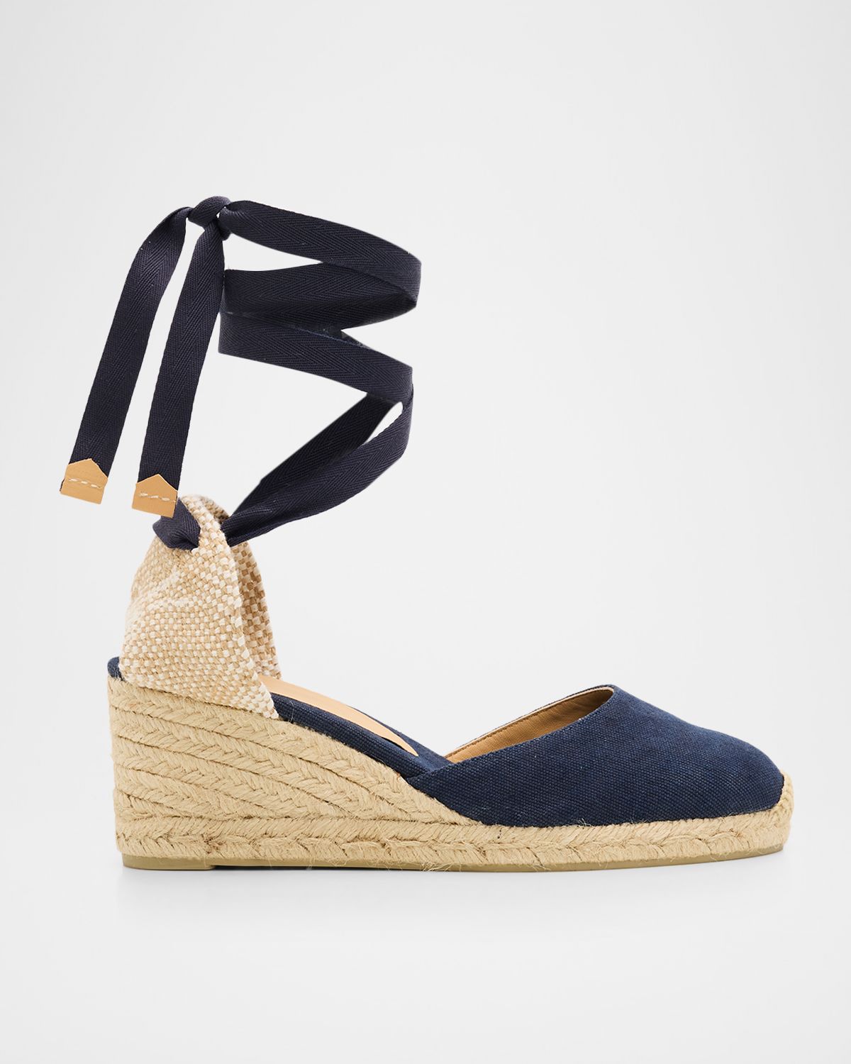 Castaner 60mm Carina Canvas Espadrille Wedge Sandals