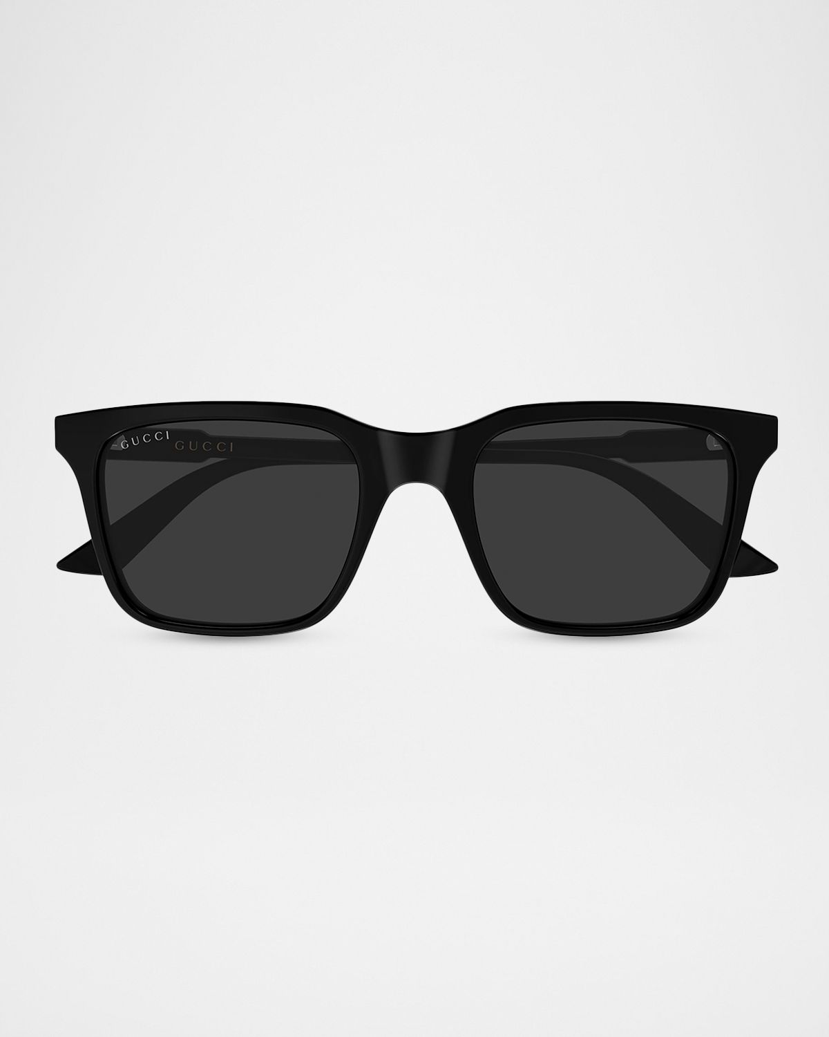 Gucci Men 's GG2114S-001 Acetate Rectangle Sunglasses