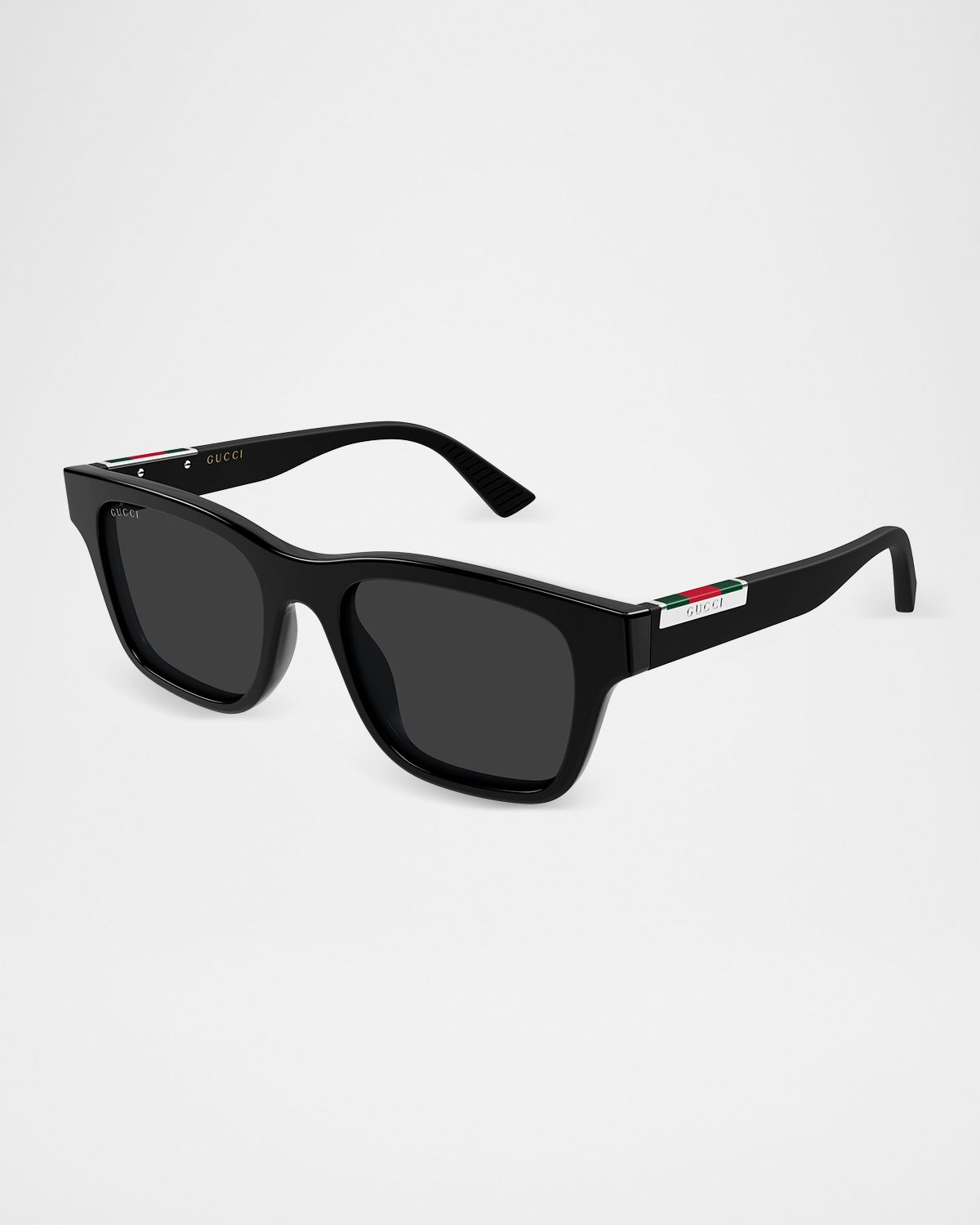 Gucci Men 's GG2089S-001 Acetate Rectangle Sunglasses