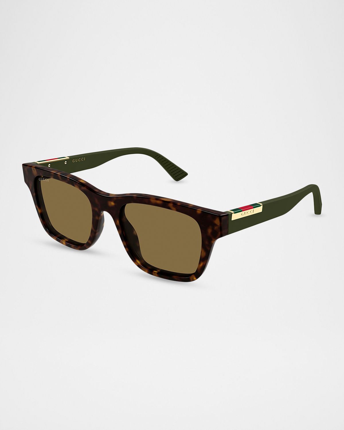 Gucci Men 's GG2089S-004 Acetate Rectangle Sunglasses