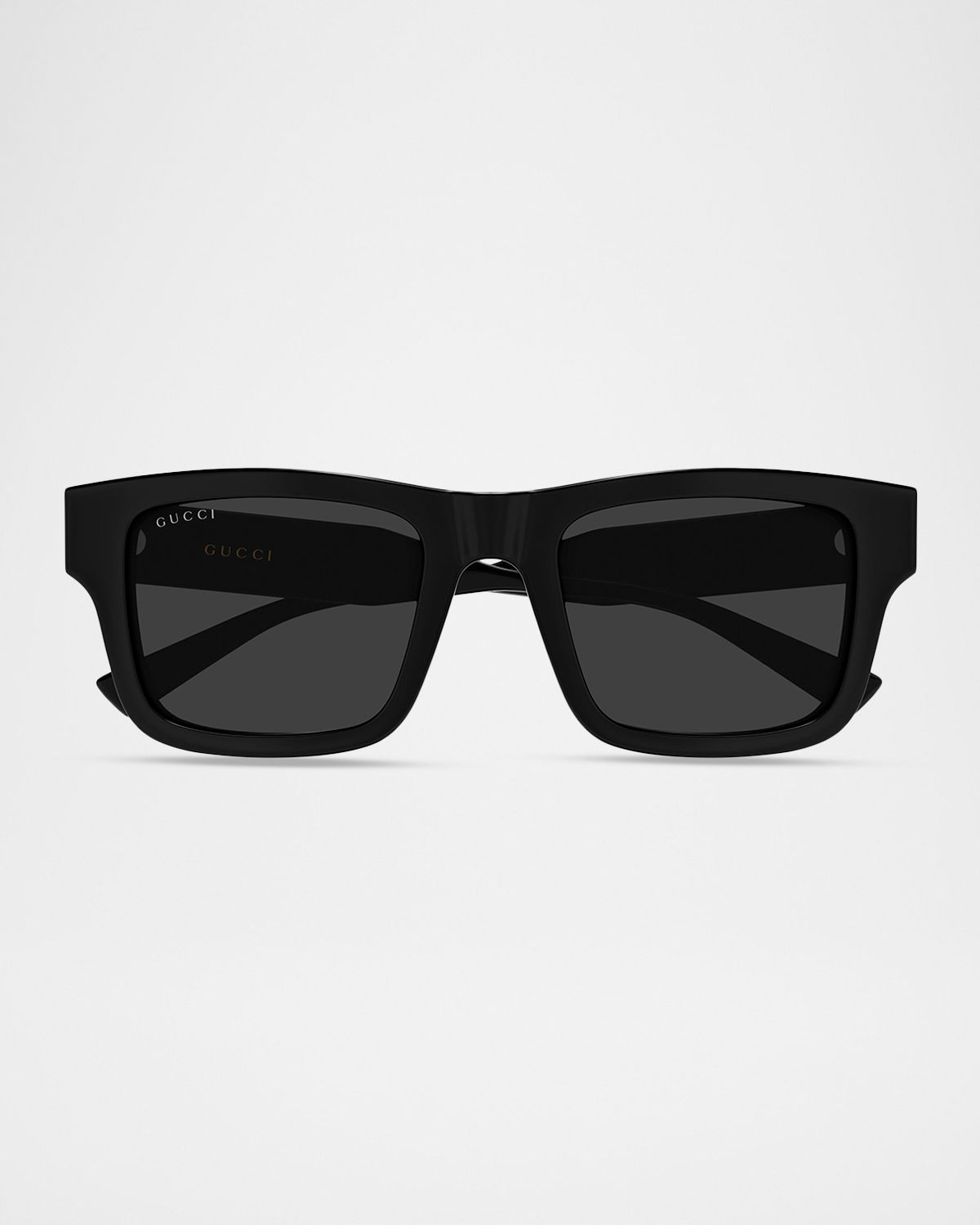 Gucci Men 's GG2072SA-001 Acetate Rectangle Sunglasses