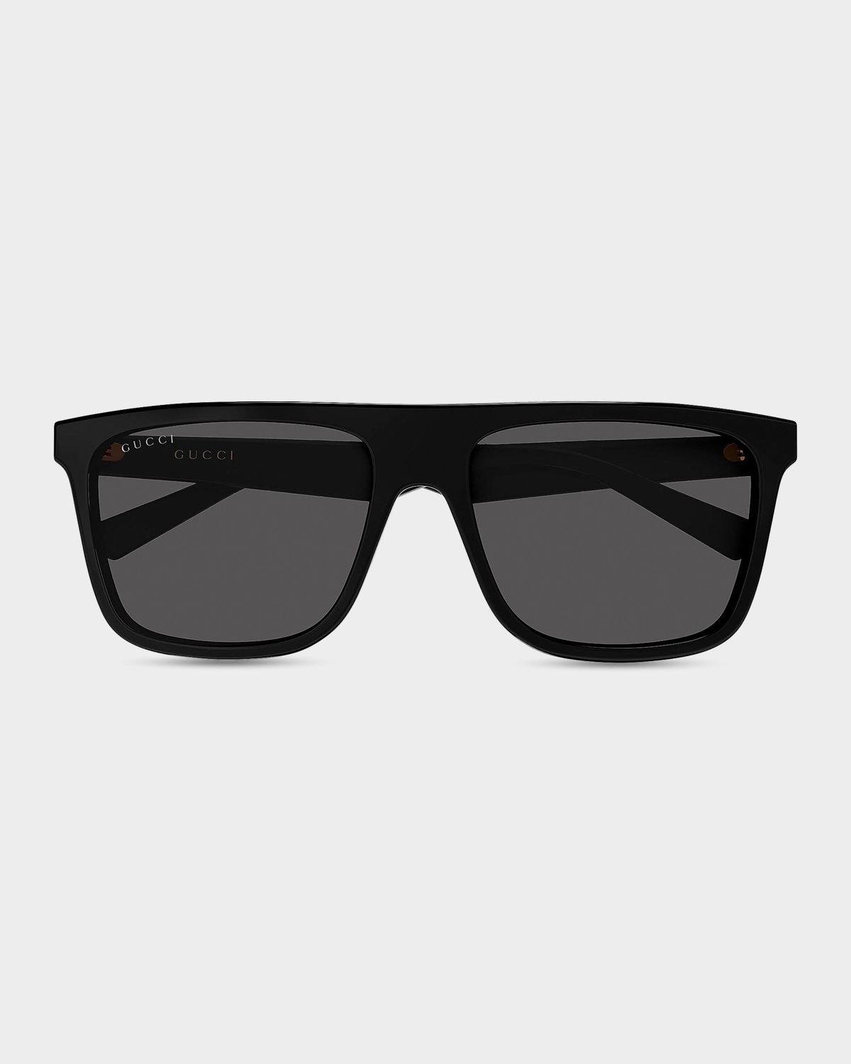 Gucci Men 's GG2182S-001 Acetate Rectangle Sunglasses