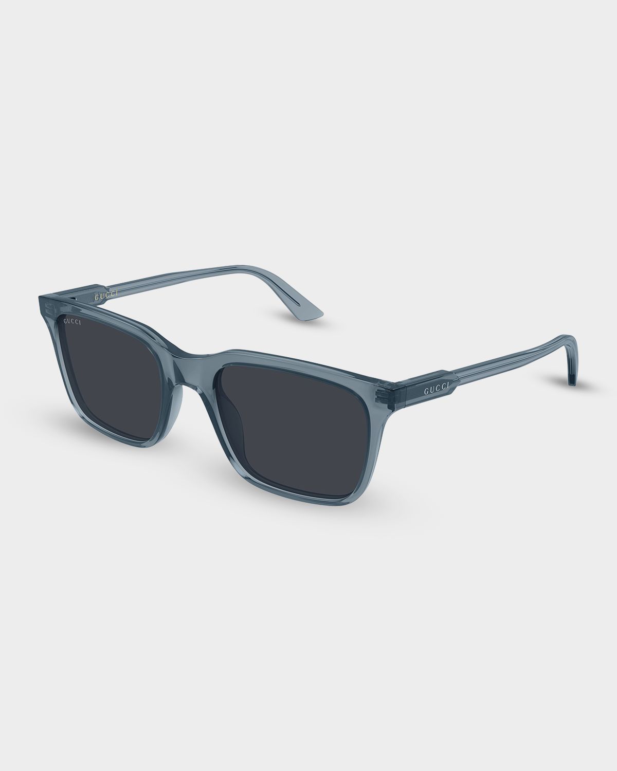 Gucci Men 's GG2114S-003 Acetate Rectangle Sunglasses