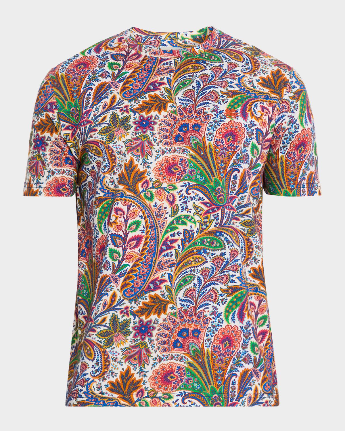 Etro Men 's Floral-Print Roma T-Shirt