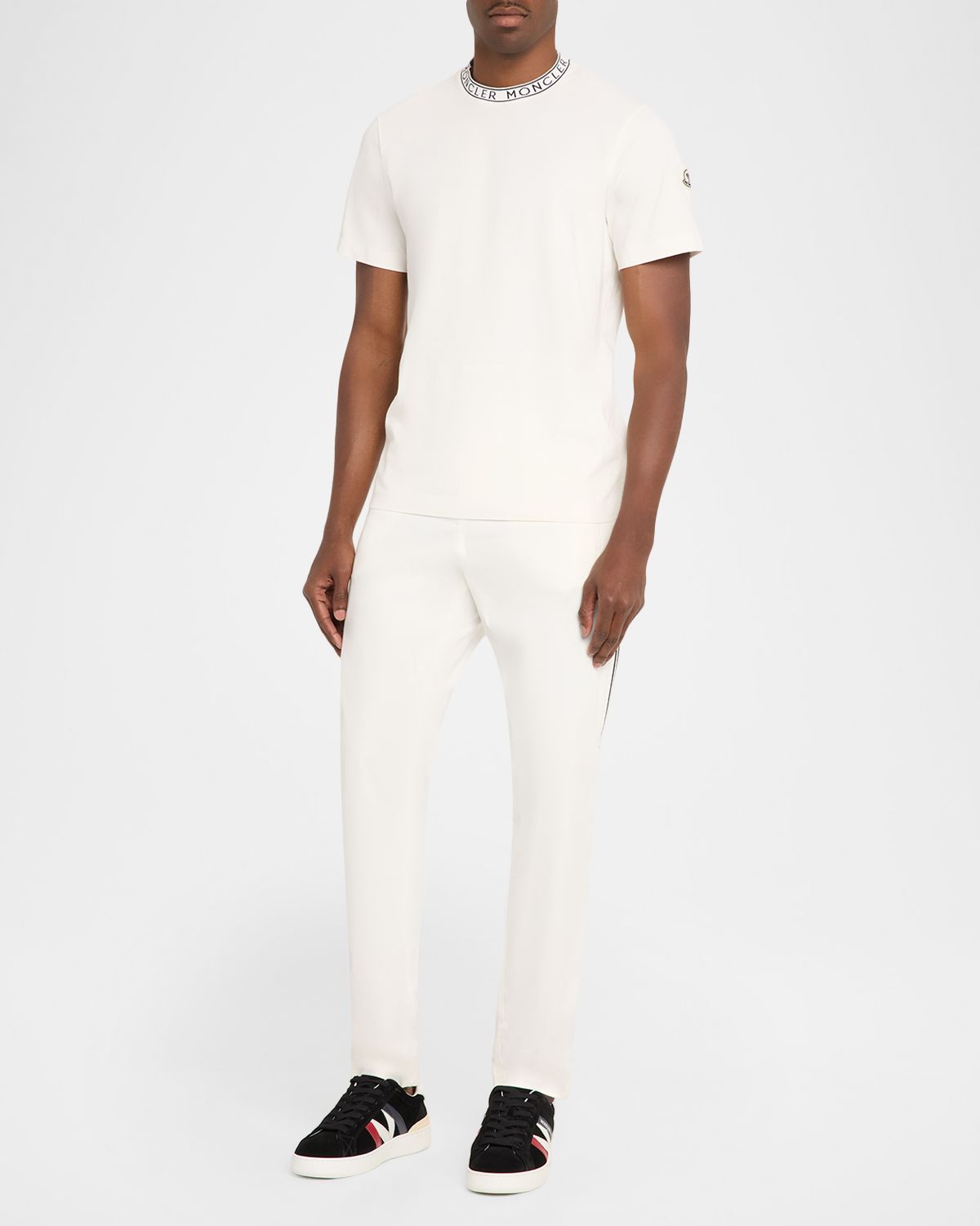 Moncler Men 's Logo-Crewneck Cotton T-Shirt