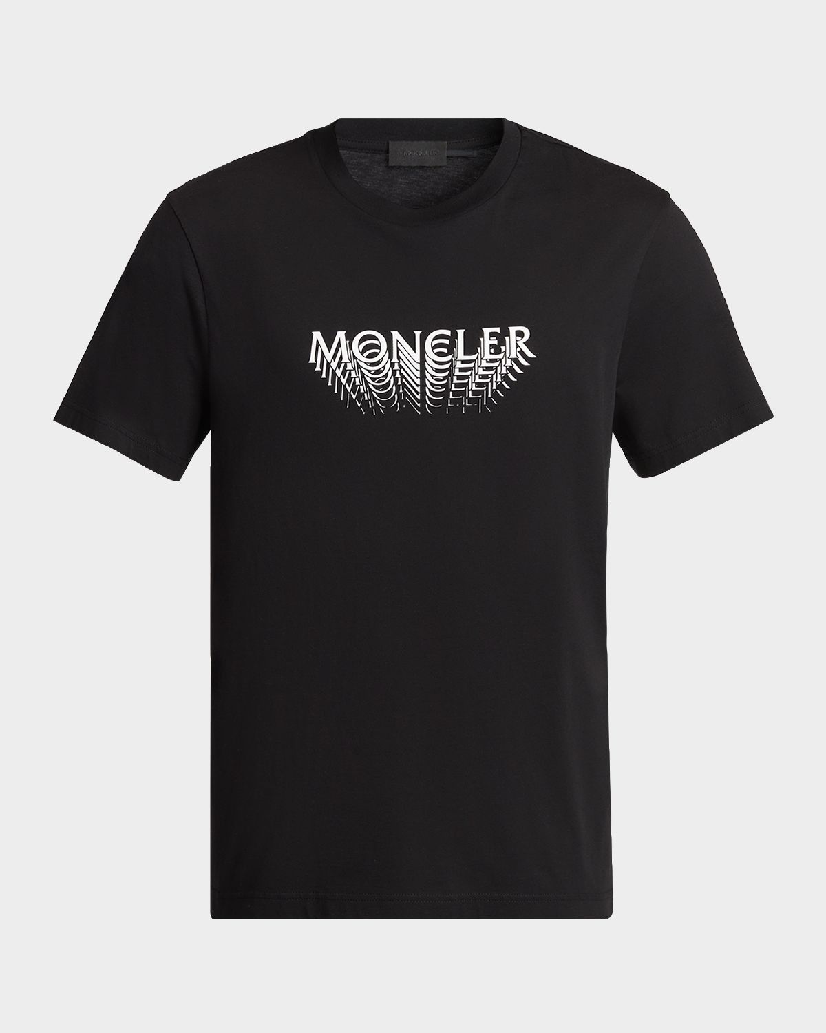 Moncler Men 's Repeat Logo Cotton T-Shirt