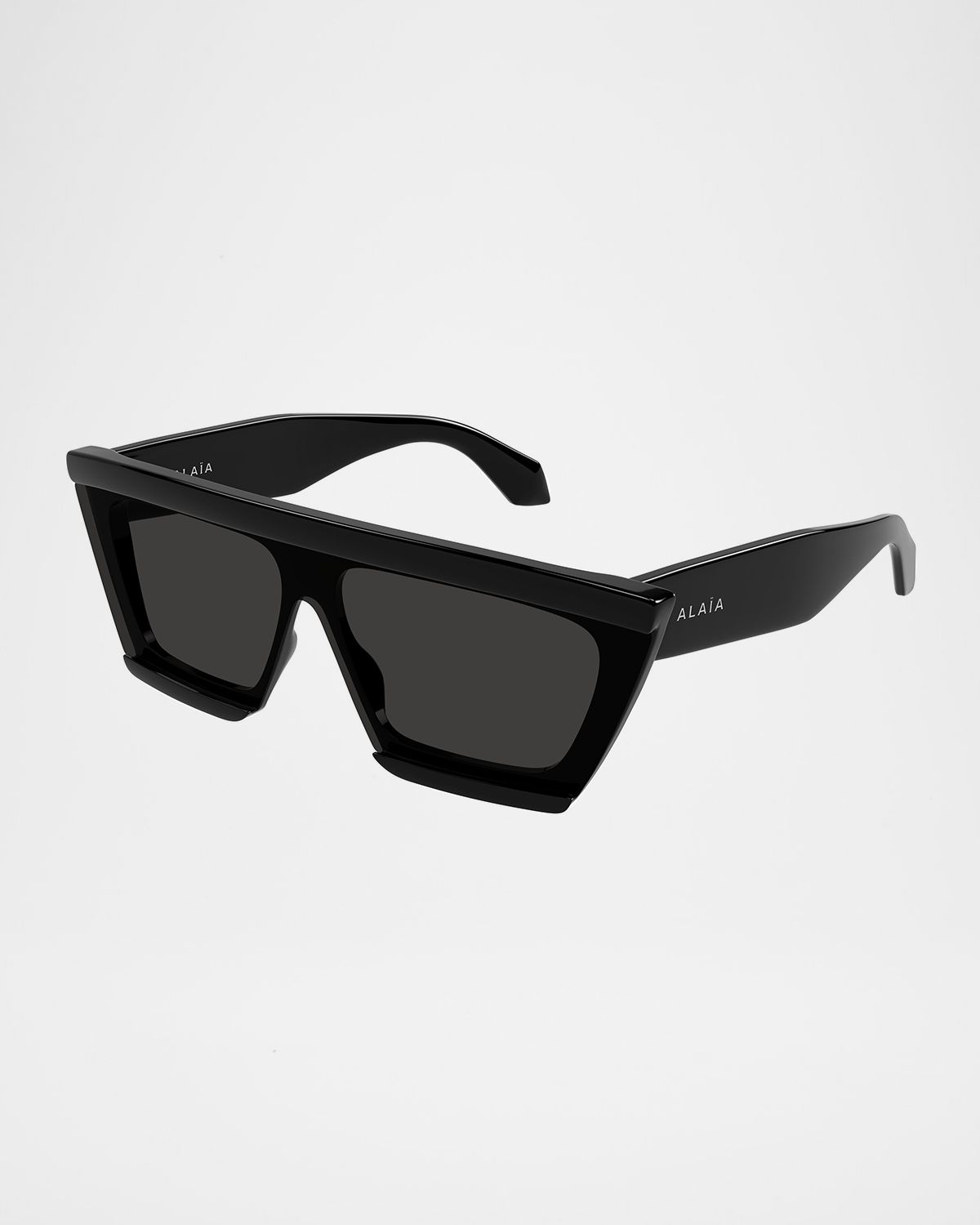 ALAIA 65mm Acetate Mask Sunglasses