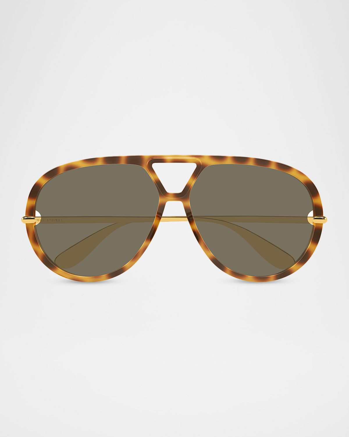 Bottega Veneta 63mm Acetate & Metal Aviator Sunglasses | Thumbnail 3 Bottega Veneta 63mm Acetate & Metal Aviator Sunglasses | Thumbnail 3