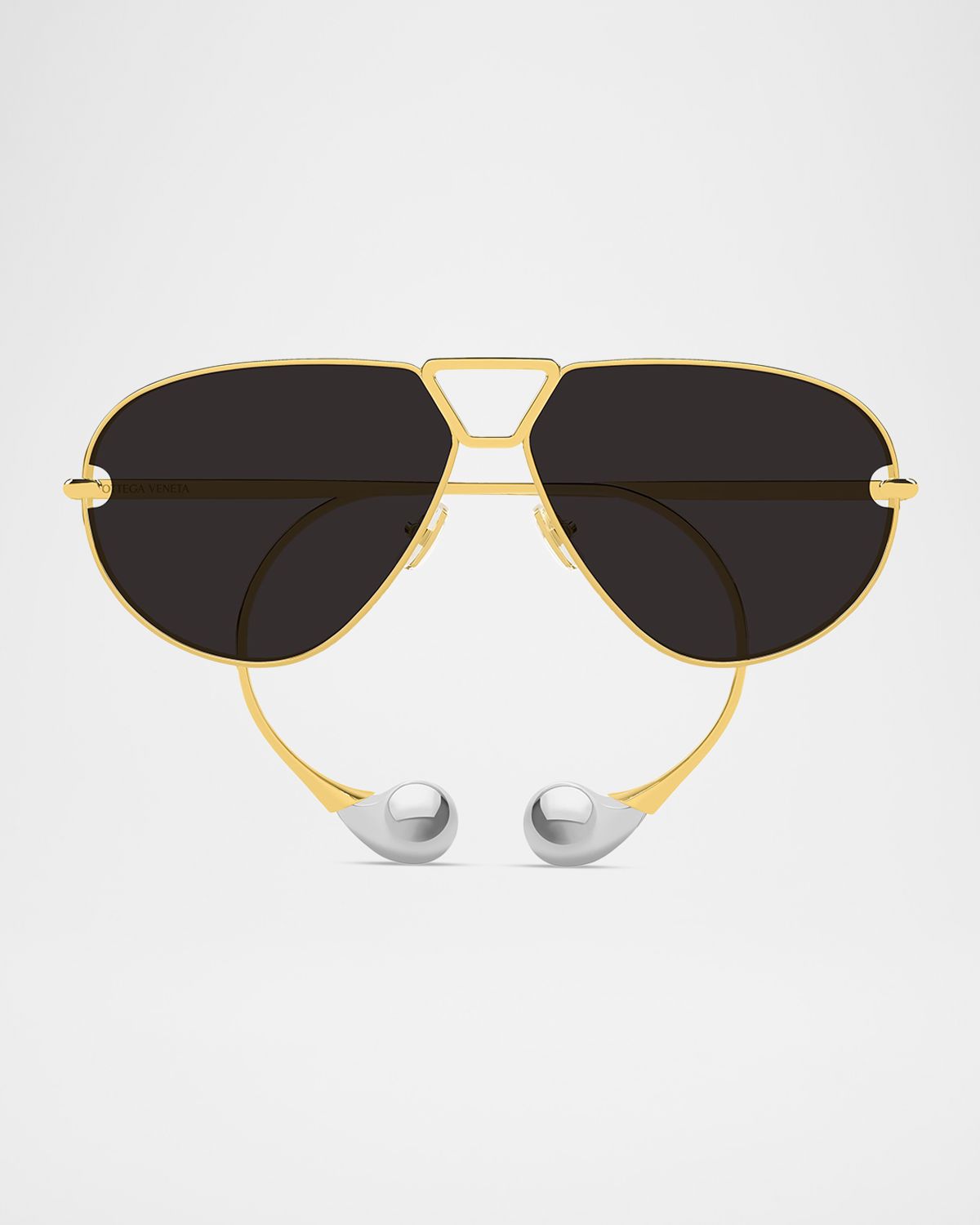 Bottega Veneta Drop 64mm Metal Aviator Sunglasses | Thumbnail 3 Bottega Veneta Drop 64mm Metal Aviator Sunglasses | Thumbnail 3