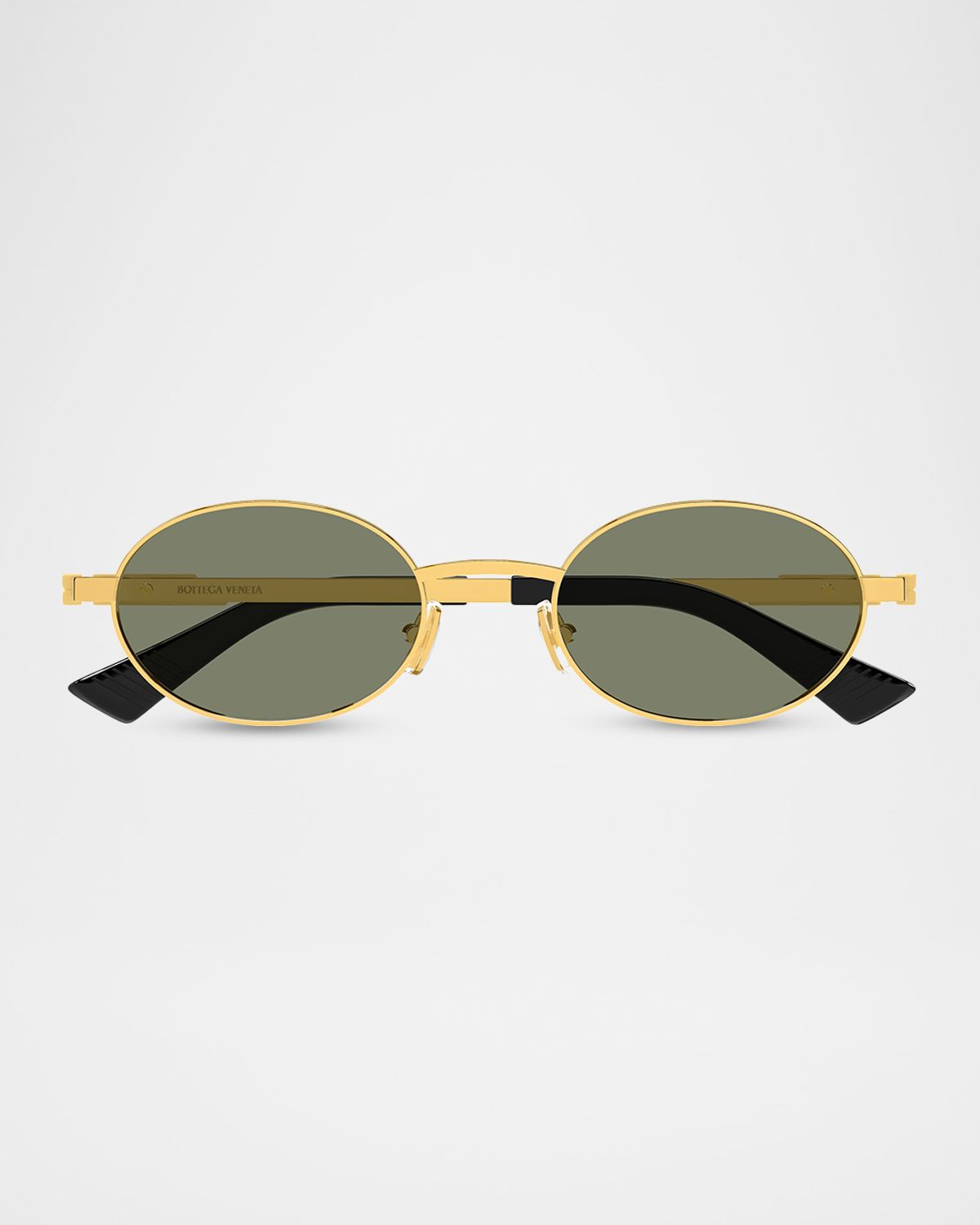 Bottega Veneta Ribbon 52mm Oval Sunglasses