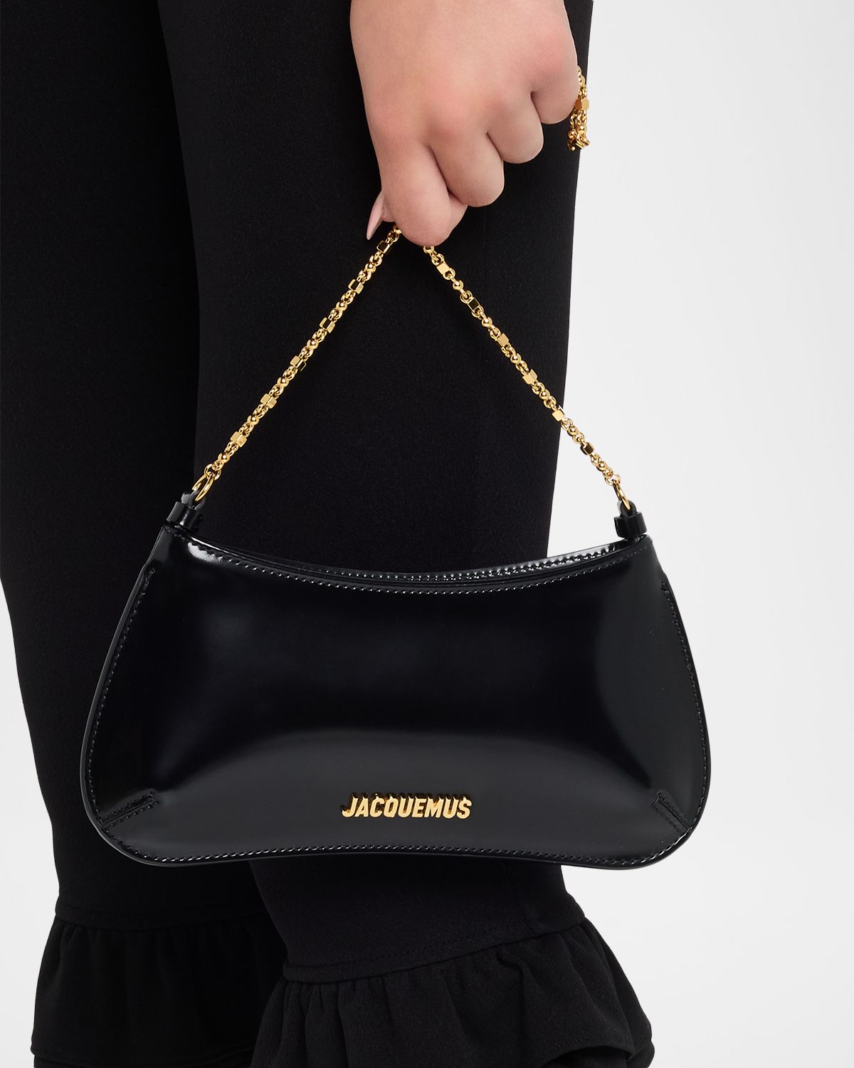 Jacquemus Le Petit Bisou Leather Shoulder Bag - Women's Bags