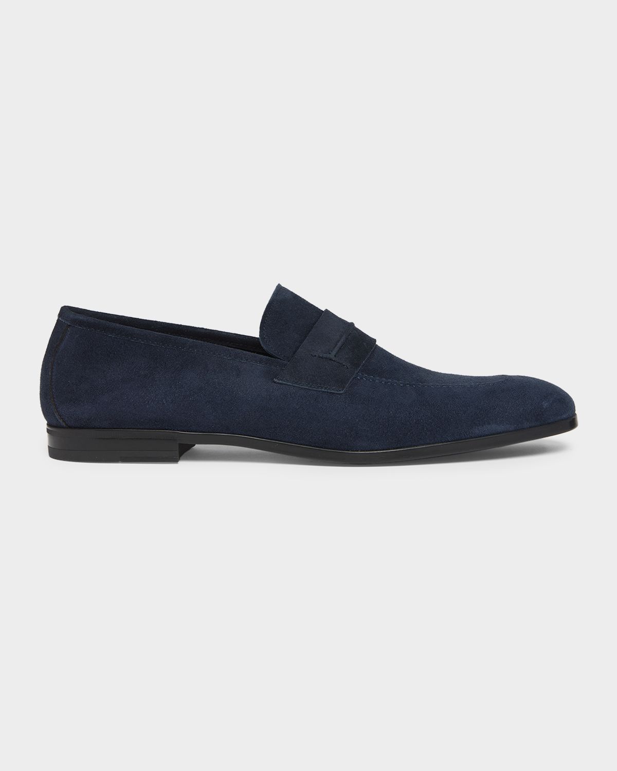 TOM FORD Men 's Sean Suede Penny Loafers | Thumbnail 7 TOM FORD Men 's Sean Suede Penny Loafers | Thumbnail 7