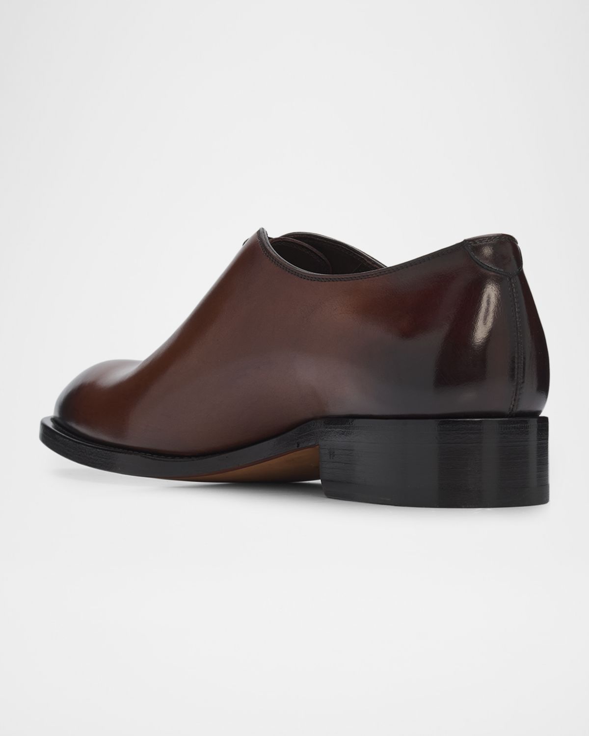 TOM FORD Men 's Wholecut Leather Oxford Shoes