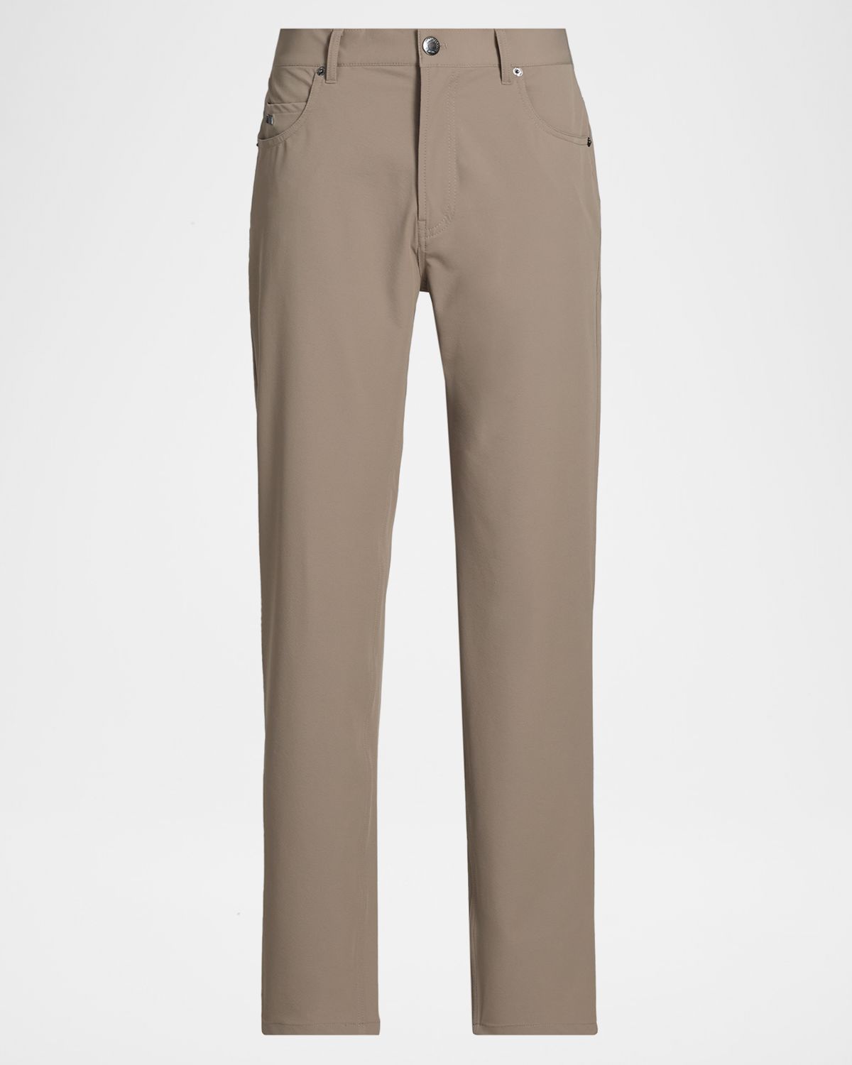 Emporio Armani Men 's Nylon Stretch Slim Five-Pocket Pants