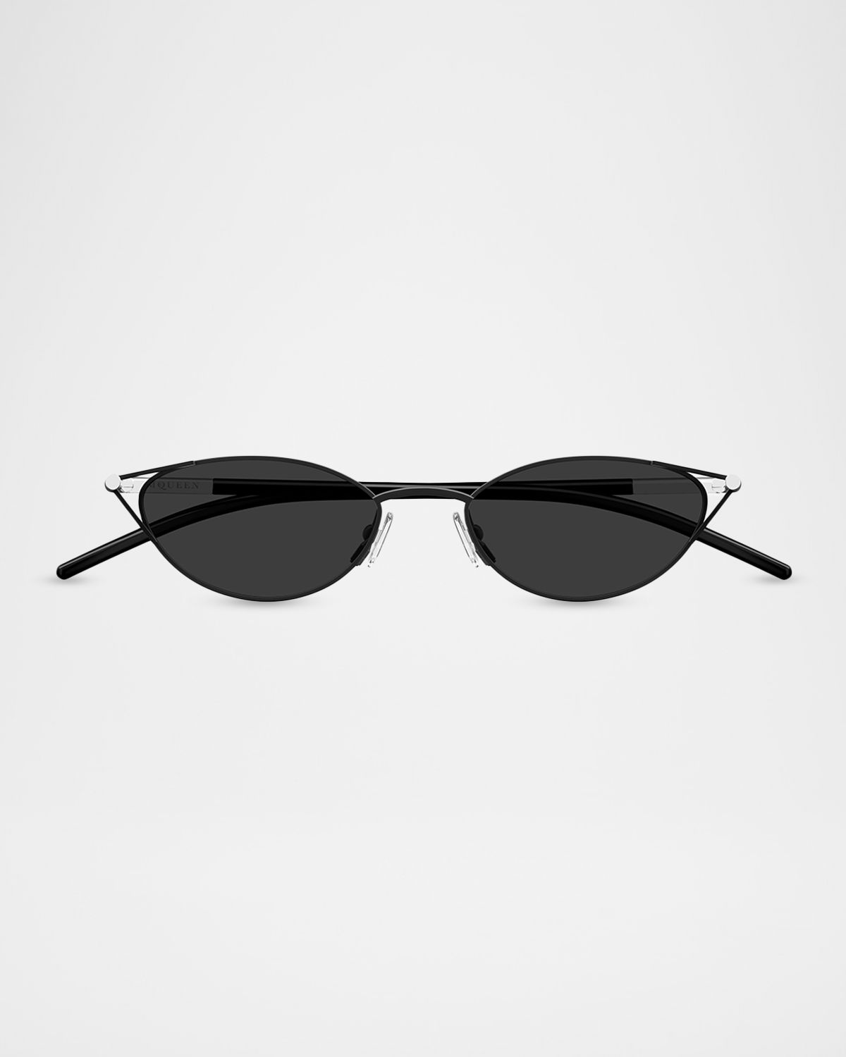McQueen 50mm Metal & Acetate Cat-Eye Sunglasses