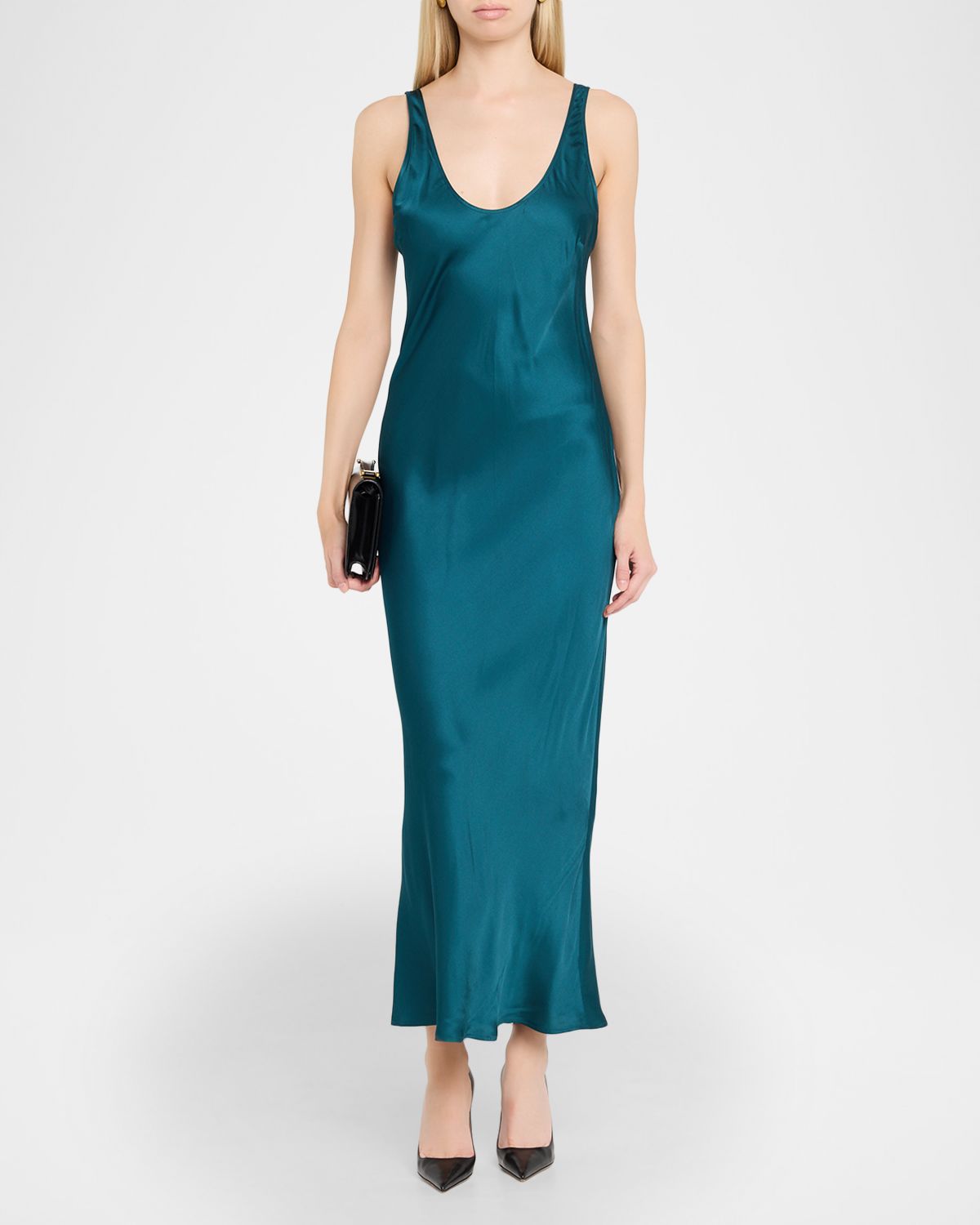 L 'Agence Akiya Silk Tank Dress