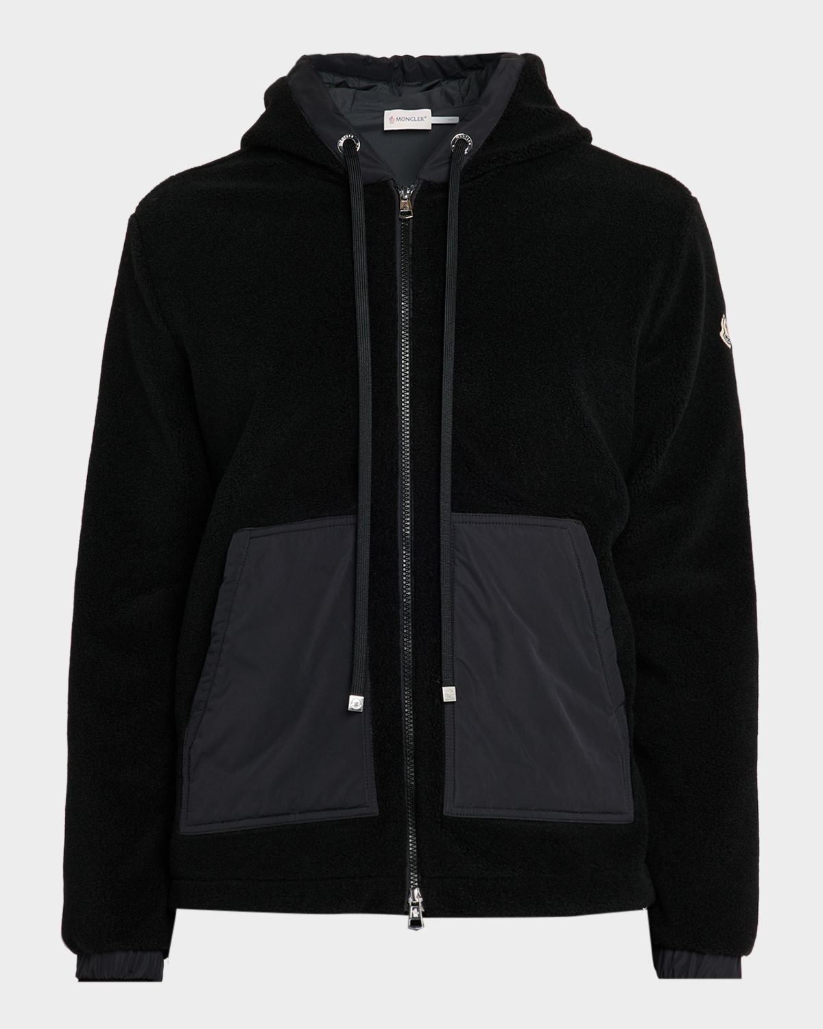 Moncler Men 's Fleece Full-Zip Hoodie