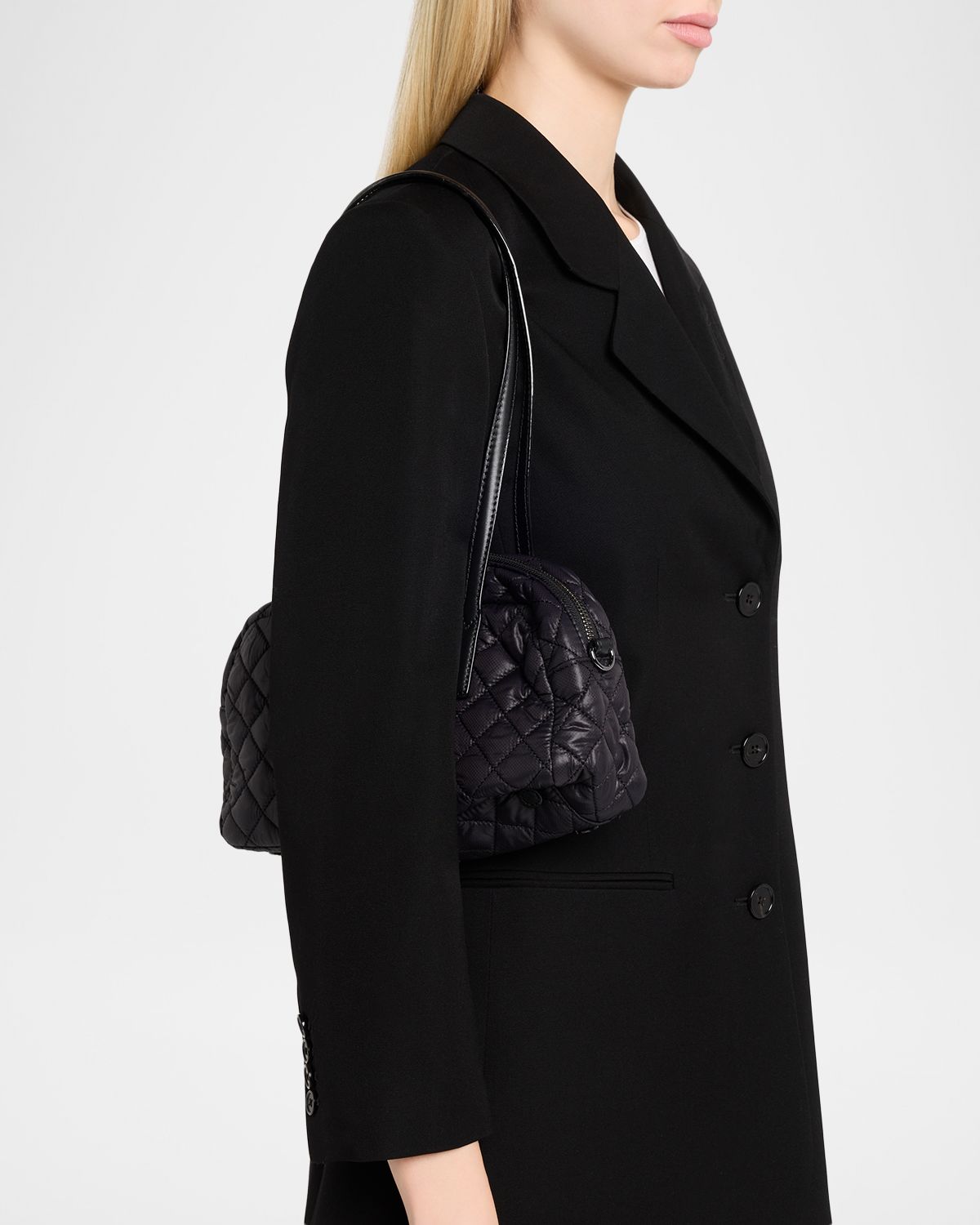 MZ WALLACE Small Astor Quilted Satchel | Thumbnail 6 MZ WALLACE Small Astor Quilted Satchel | Thumbnail 6