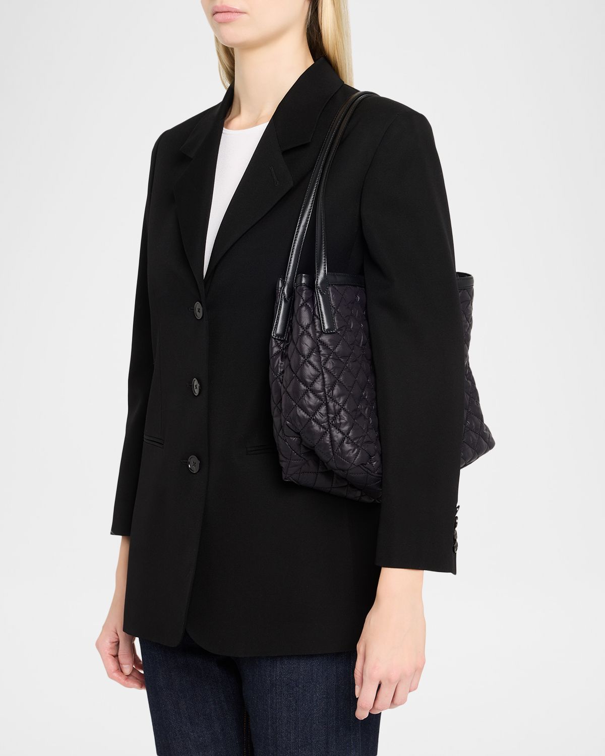 MZ WALLACE Astor East-West Quilted Tote Bag