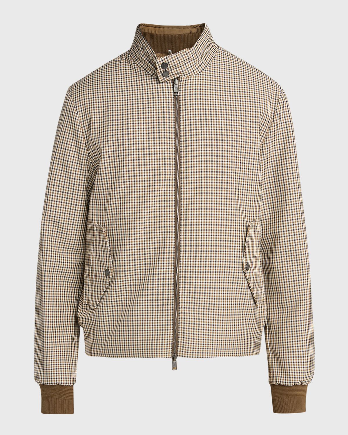 Moncler Men 's Almogordo Down Check Jacket