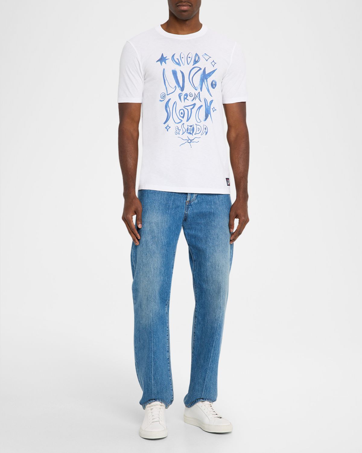 Scotch & Soda Men 's Logo Artwork T-Shirt | Thumbnail 5 Scotch & Soda Men 's Logo Artwork T-Shirt | Thumbnail 5