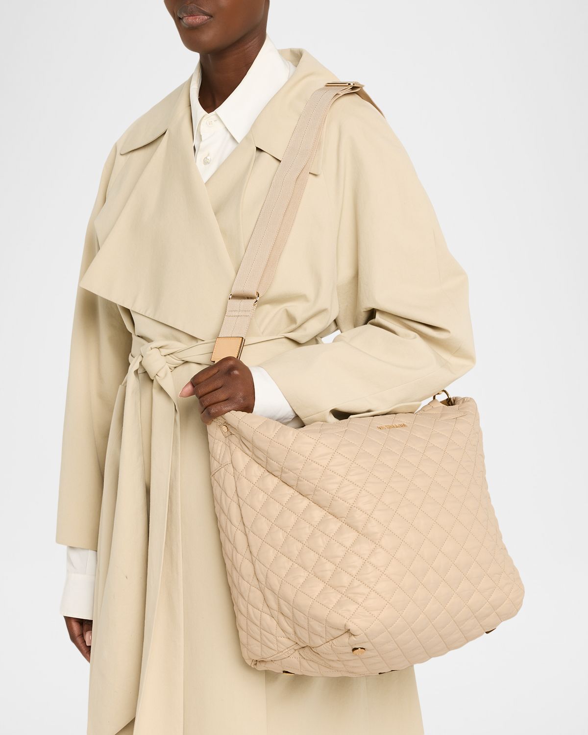 MZ WALLACE Medium Metro Tote Deluxe Quilted Tote Bag | Thumbnail 6