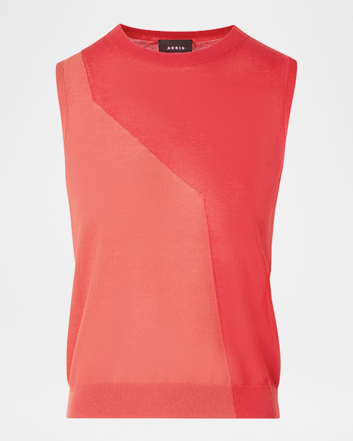 Akris High Plains Cotton-Silk Sleeveless Sweater