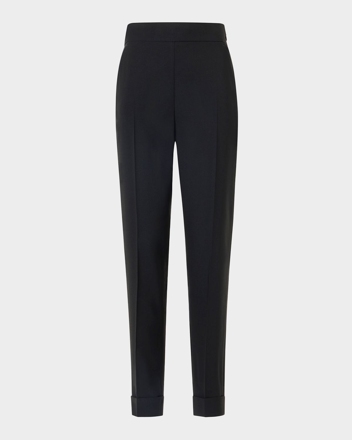 Akris Cuffed Wool-Blend Trousers