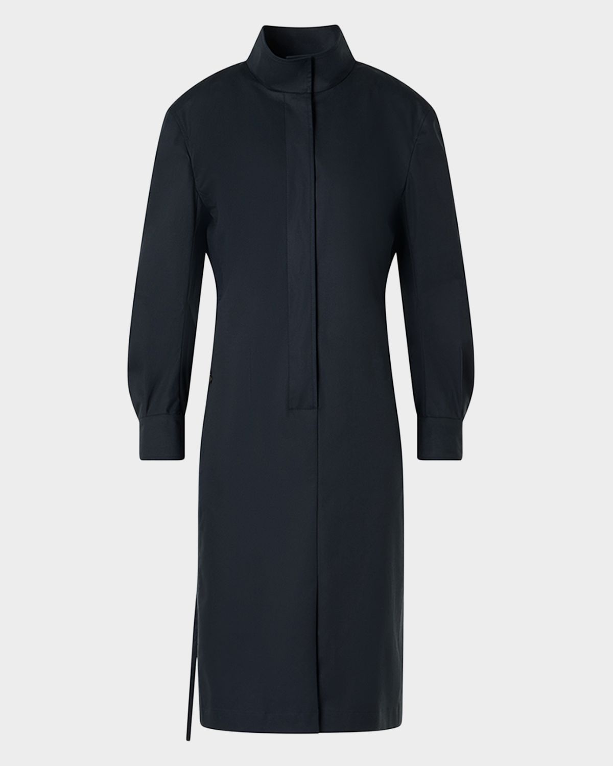 Akris Stretch Cotton Knee-Length Dress