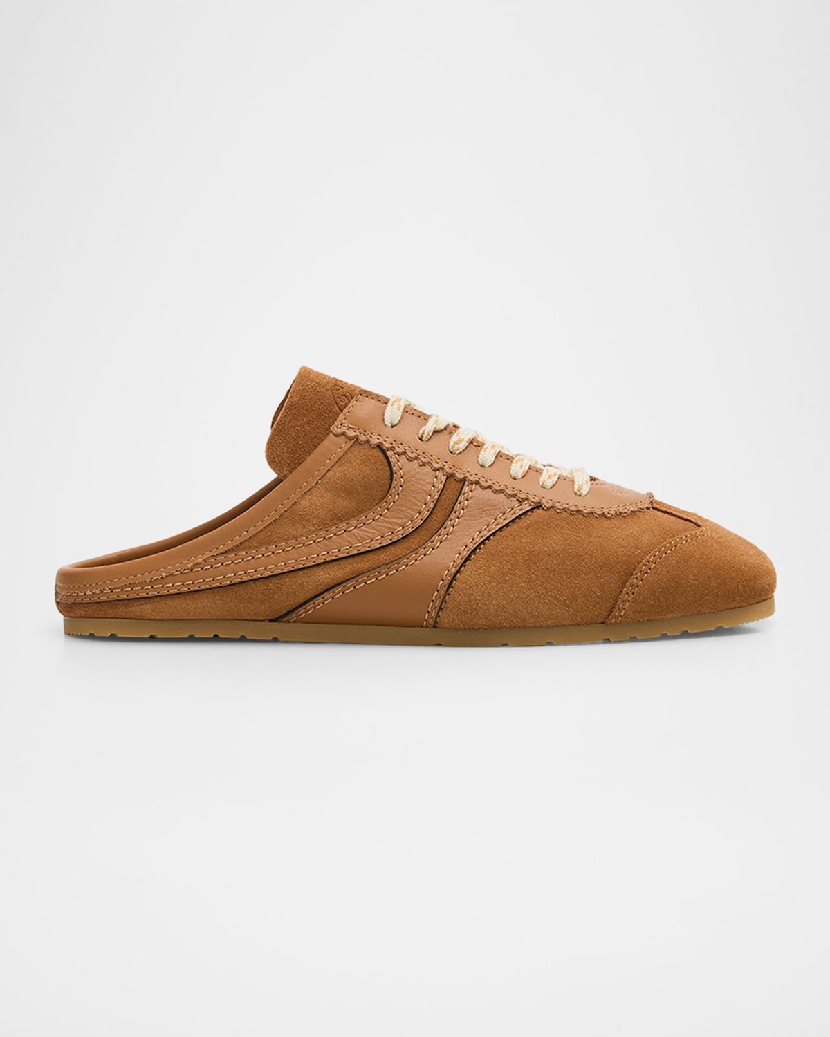 Dries Van Noten Suede Sneaker Mules | Thumbnail 7 Dries Van Noten Suede Sneaker Mules | Thumbnail 7