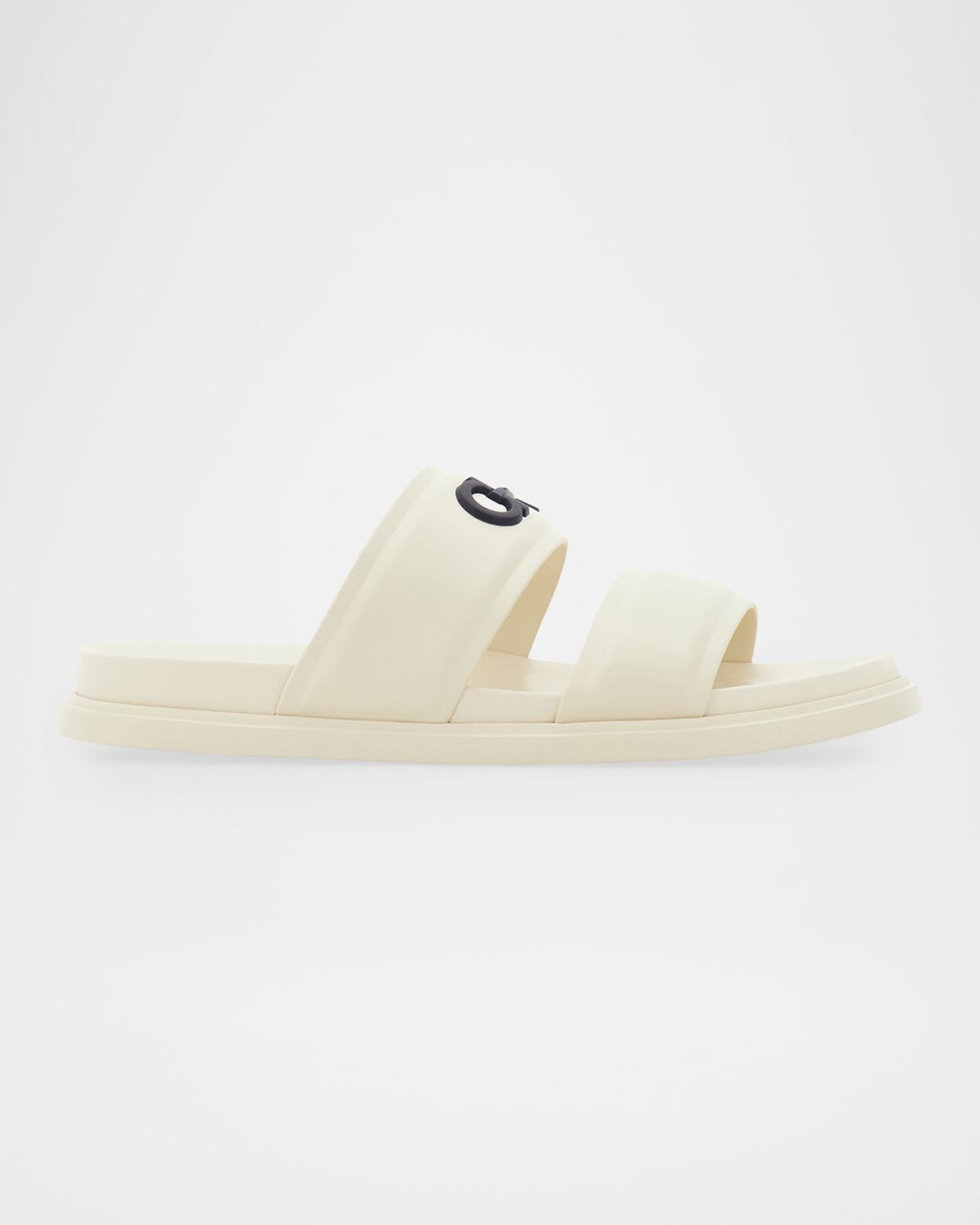 Ferragamo Men 's Saint Bartheva Padded Leather Double-Strap Slide Sandals | Thumbnail 7 Ferragamo Men 's Saint Bartheva Padded Leather Double-Strap Slide Sandals | Thumbnail 7